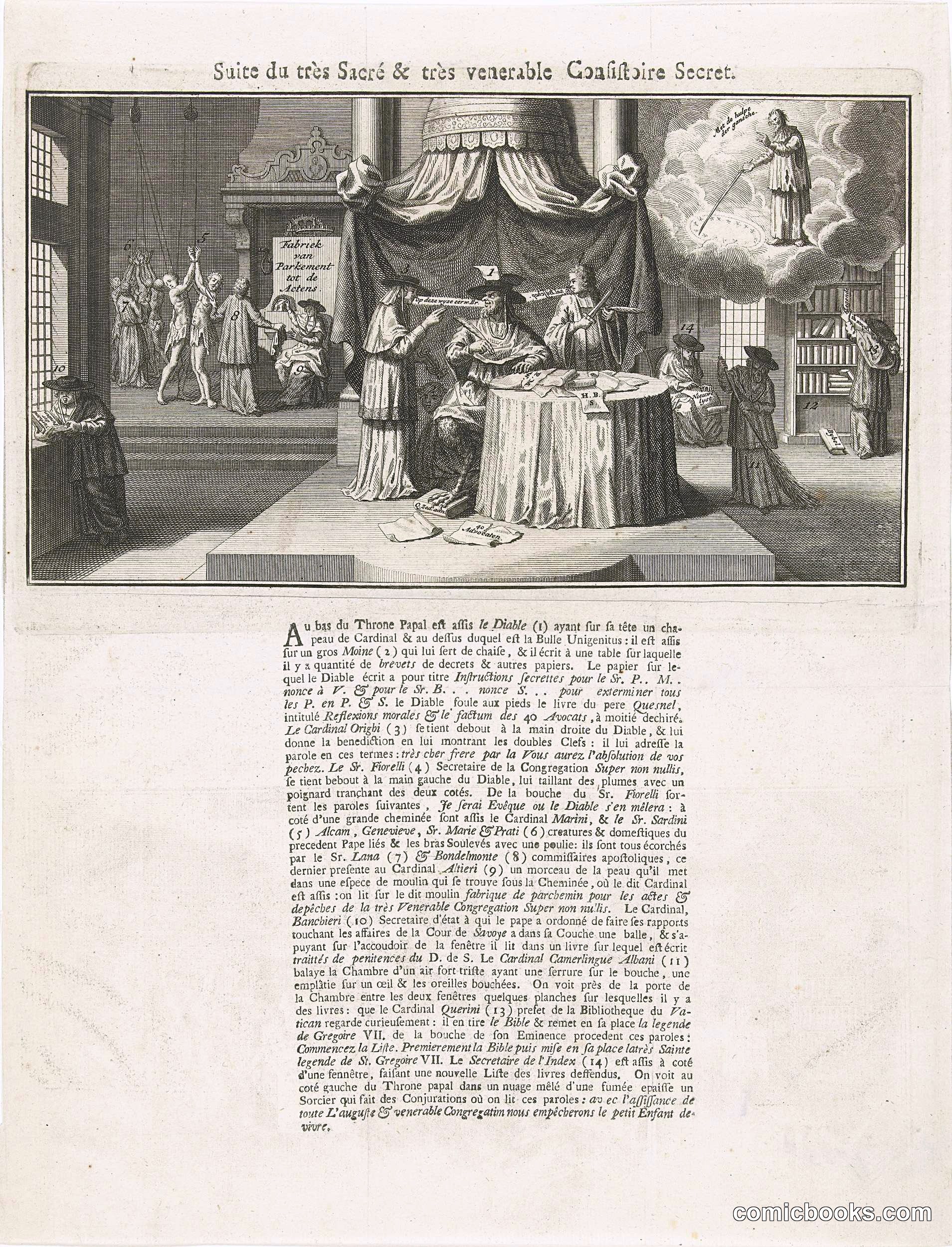 Suite du très Sacré & très venerable Coadjutoire Secret