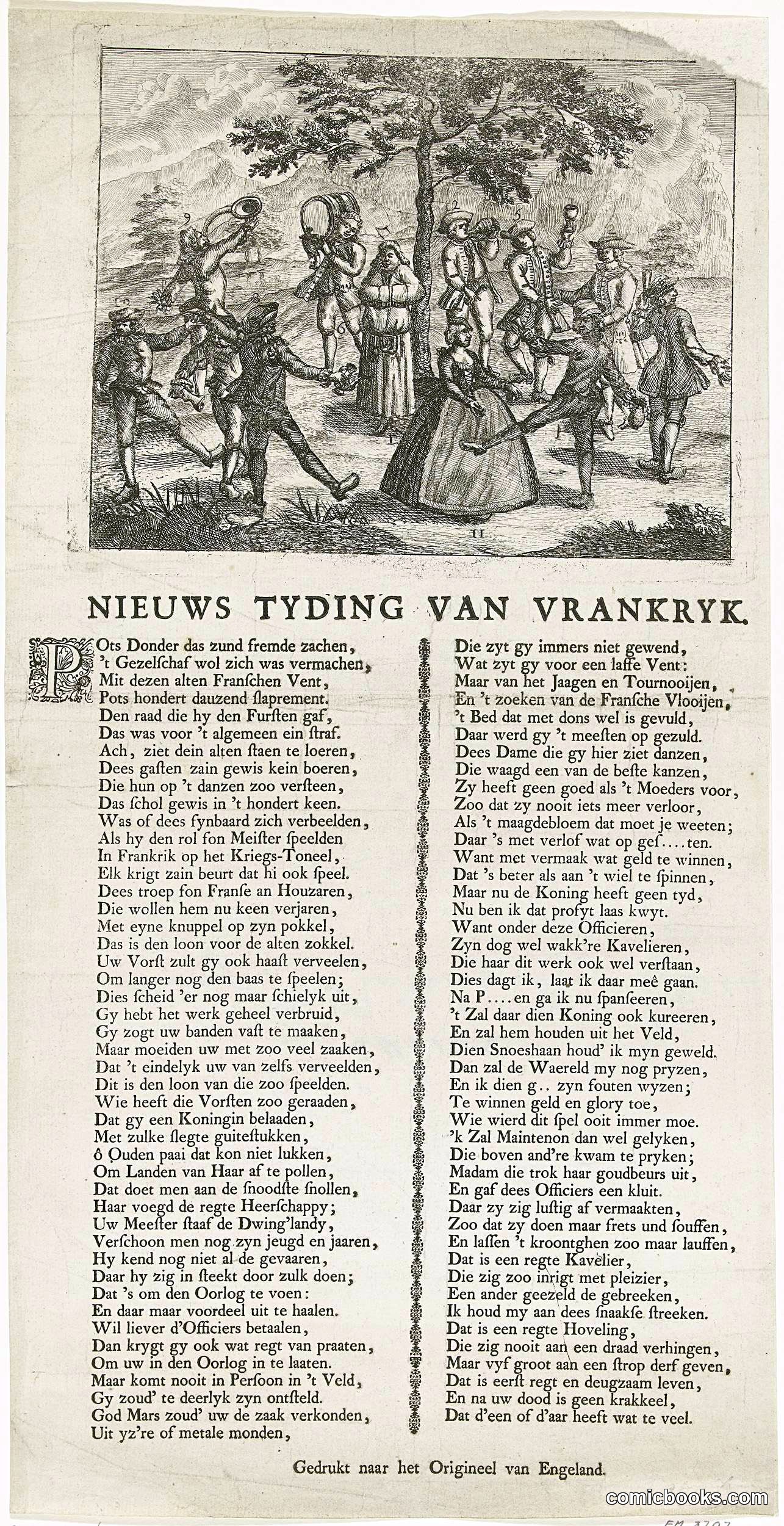 Nieuws Tyding van Vrankryk (News from France)