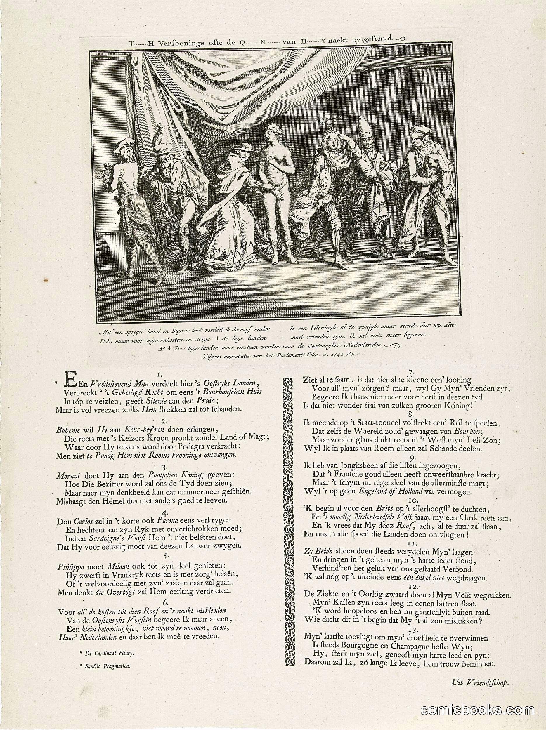 The Division of Austrian Lands, 1742