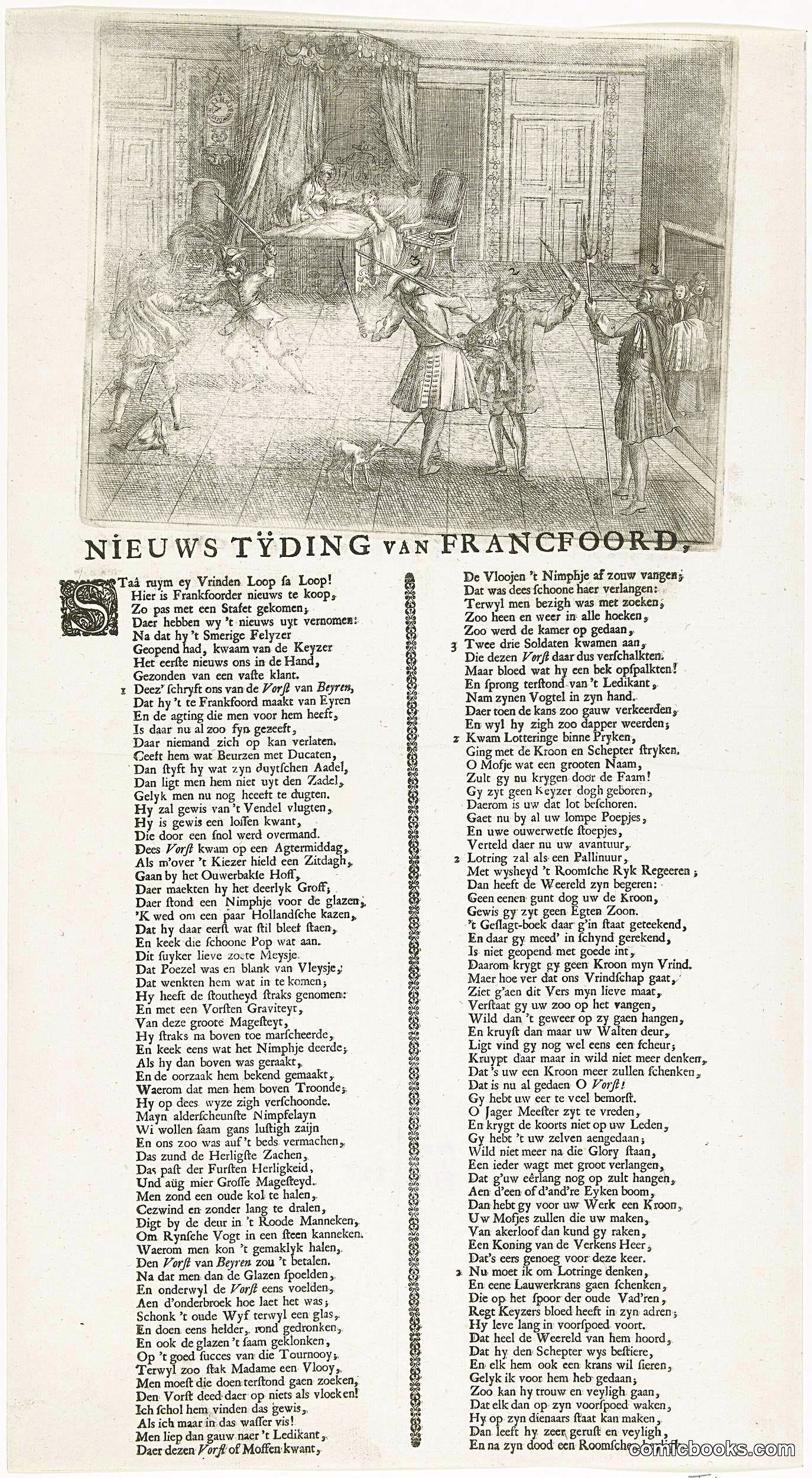 Nieuws Týding van Francfoord (News from Frankfurt)