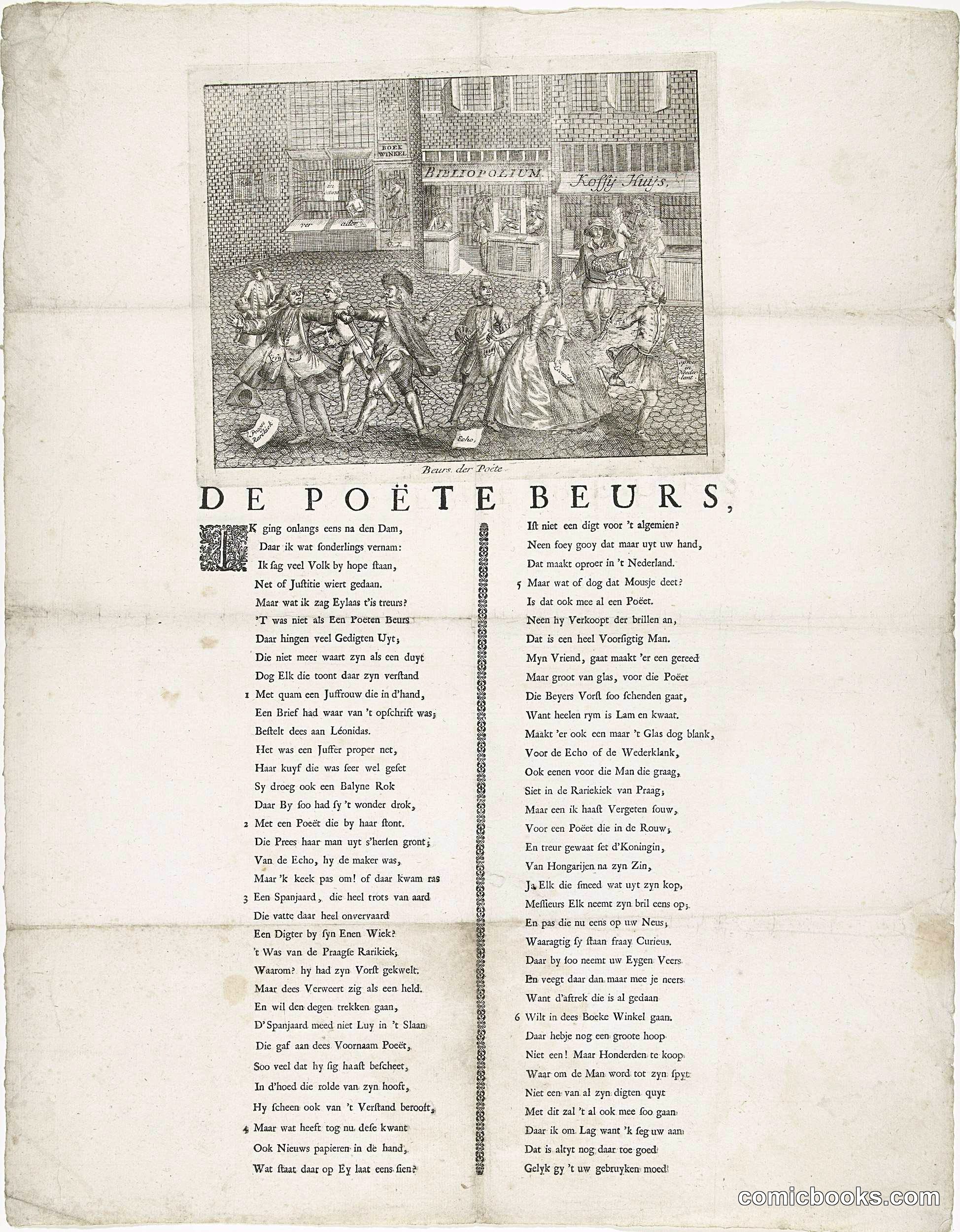 De Poëtebeurs (The Poets' Exchange)