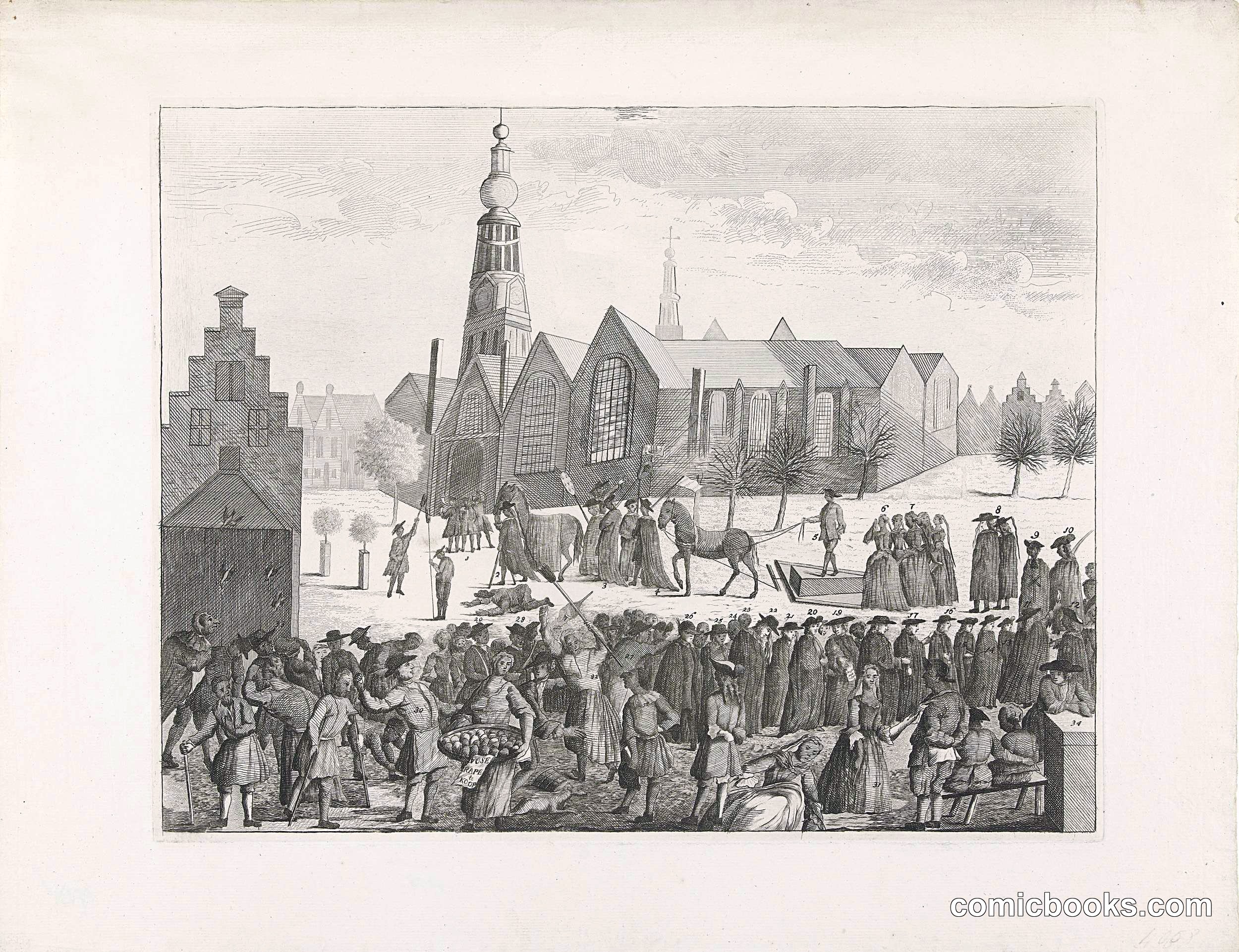 Begrafenis van Daniël Raap (Funeral of Daniel Raap)