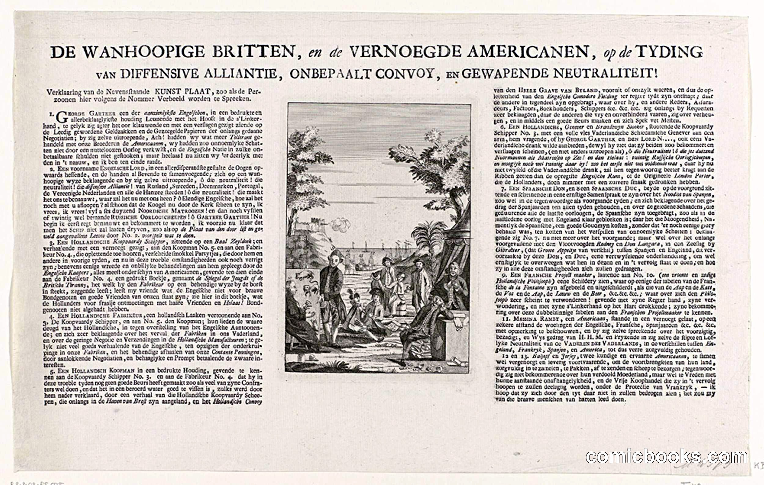 British, American, and Dutch Tensions During the American Revolution