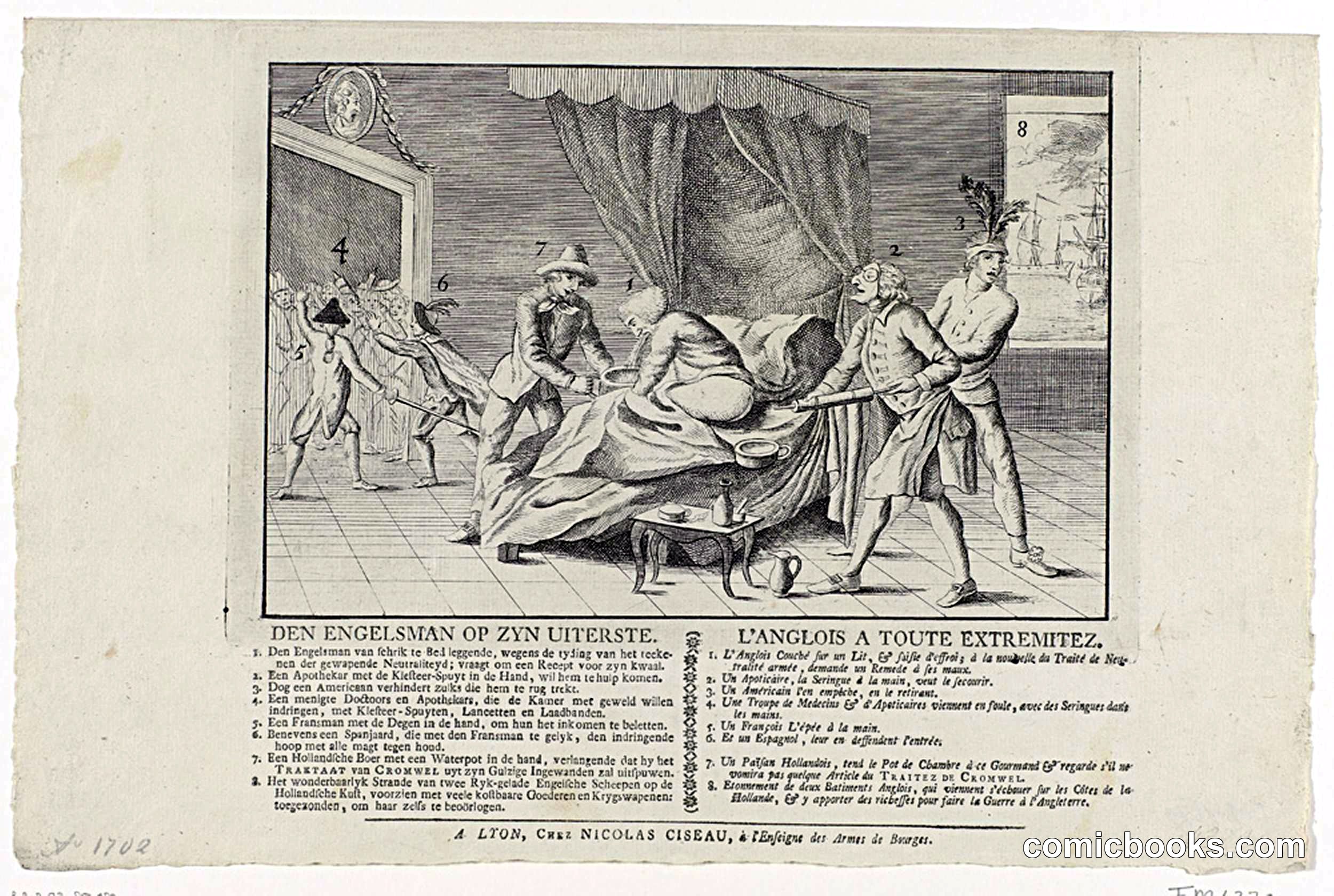 Den Engelsman op zyn Uiterste (The Englishman at his Extremity)