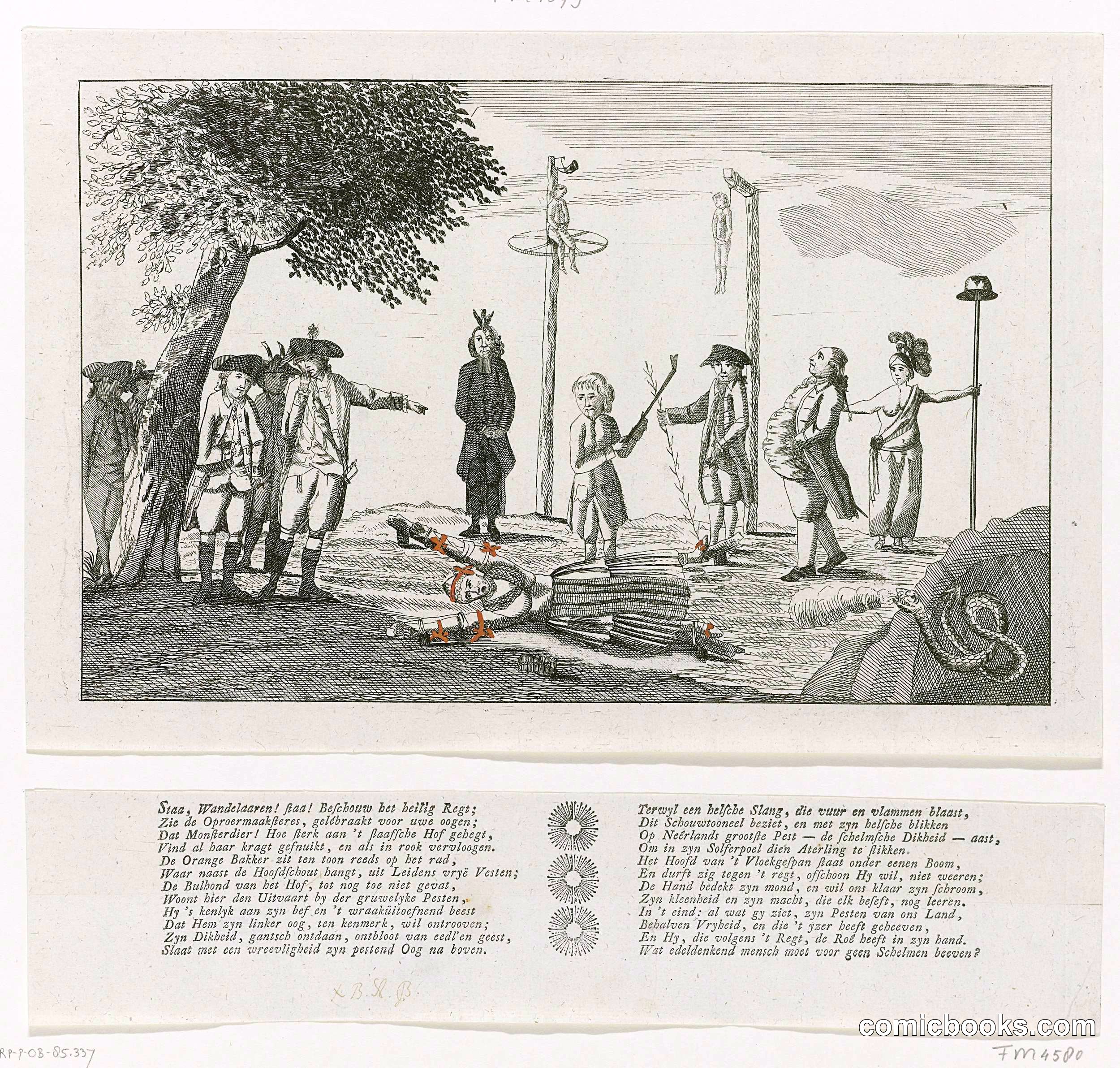 Execution of Royalist Conspirators