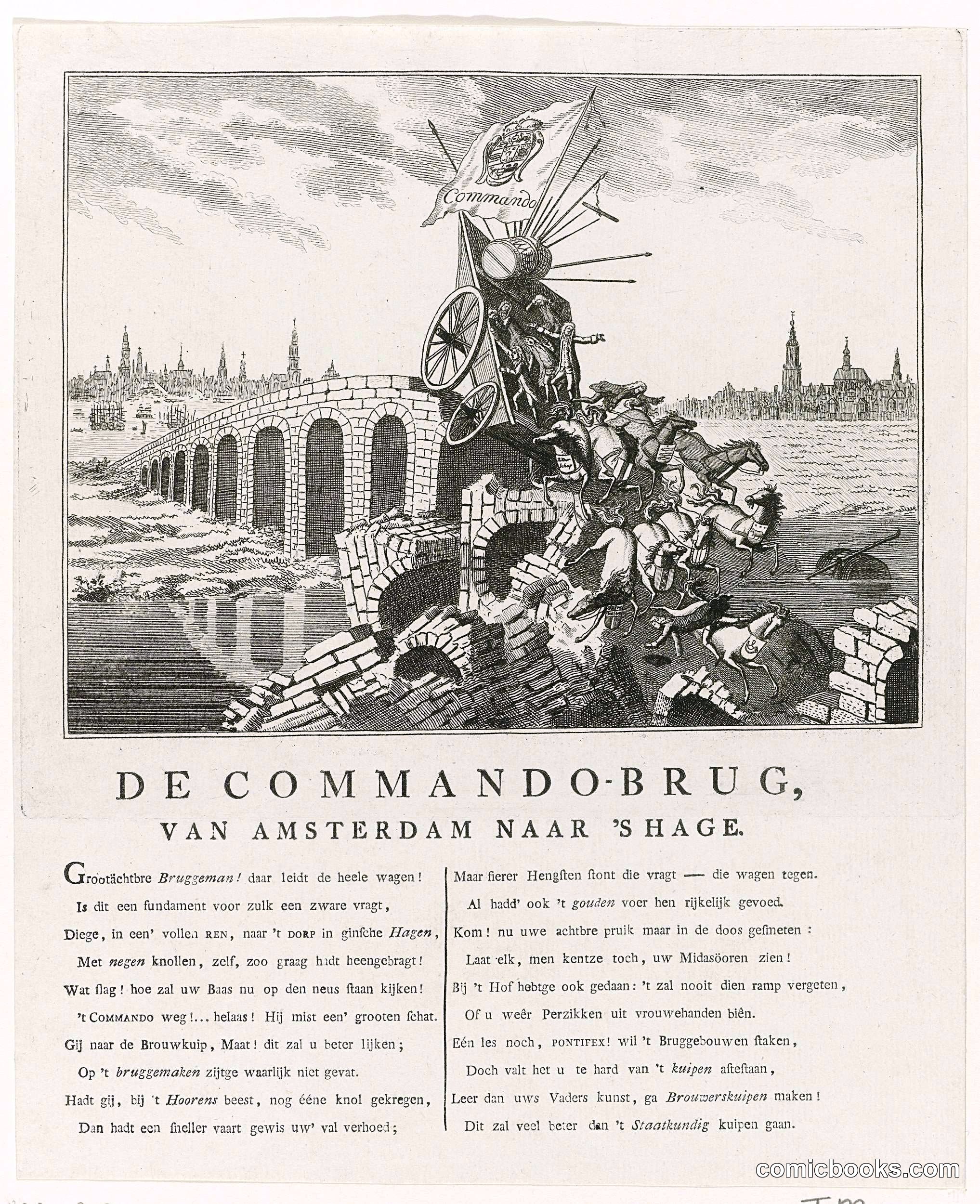 De Commando-Brug: Van Amsterdam naar 's Hage