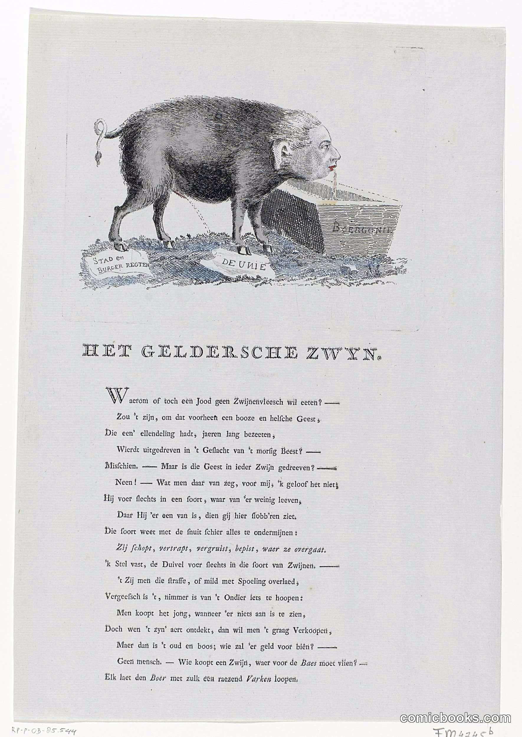 Het Geldersche Zwijn (The Gelderland Pig)