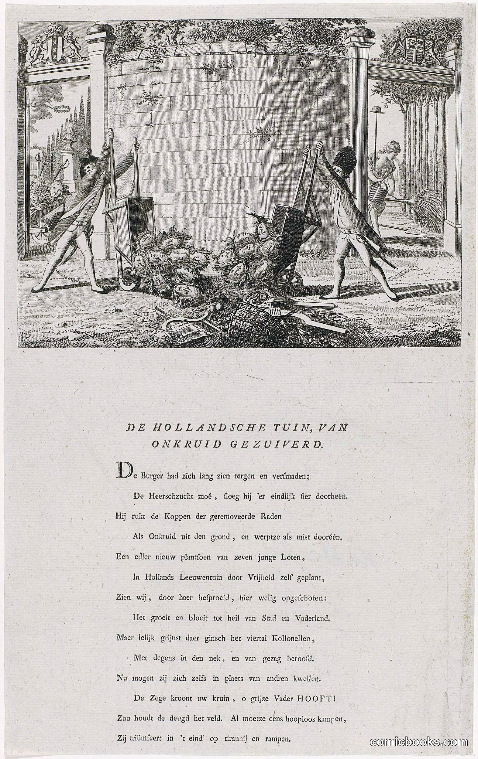 De Hollandsche Tuin, van Onkruid Gezuiverd (The Dutch Garden, Purged of Weeds)