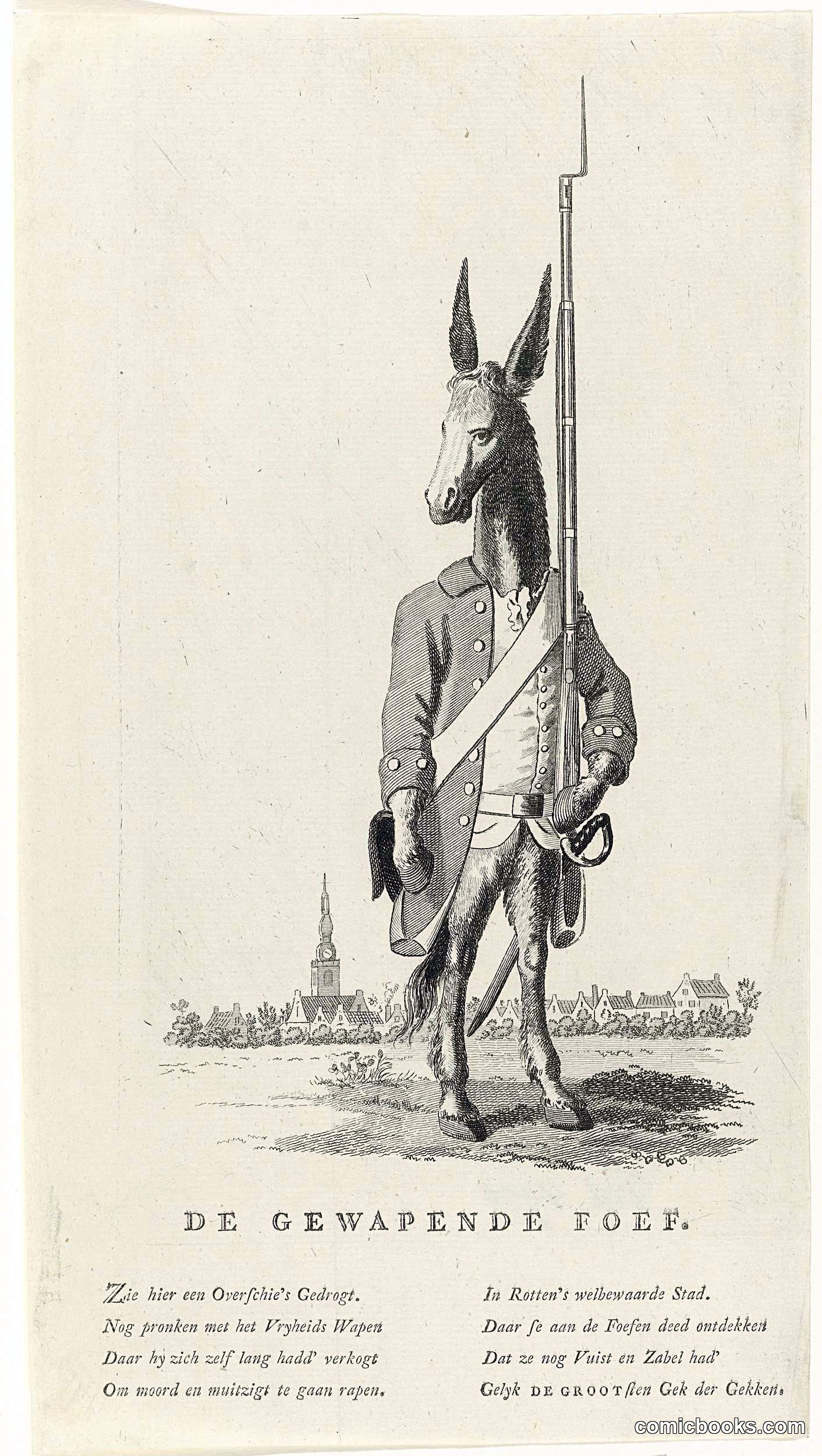 De Gewapende Foef (The Armed Fool)