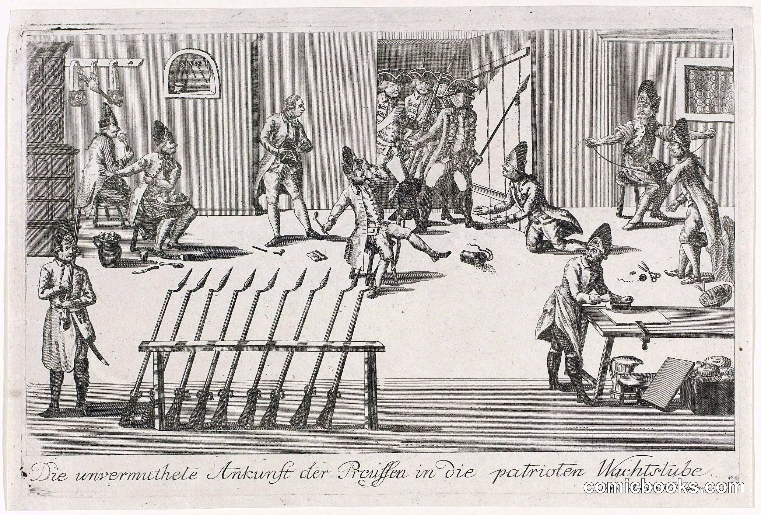 The Unwieldy Art of the Prussians in the Patriotic Guardhouse
