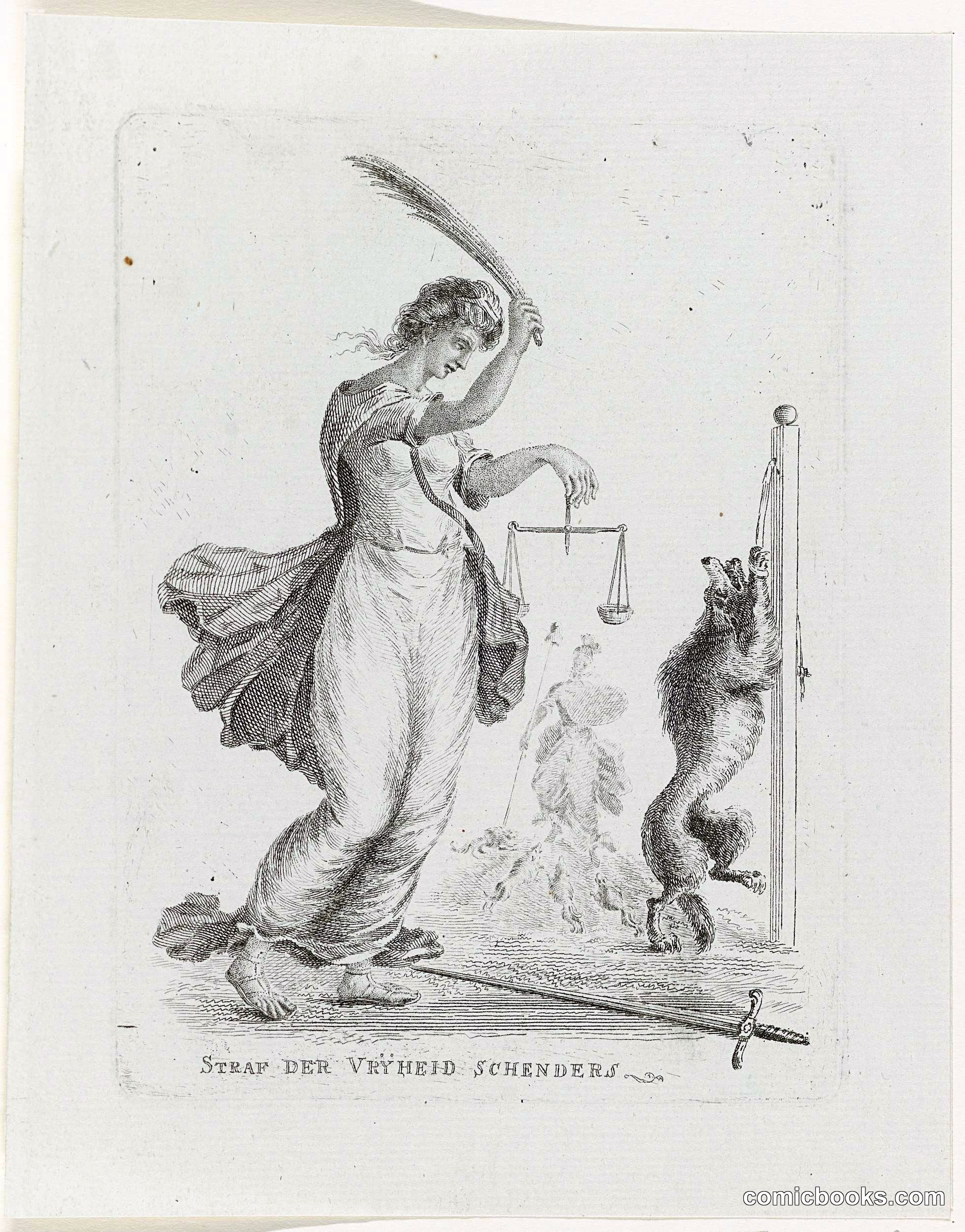 Straf der Vryheid Schenders [Punishment of Freedom's Violators]
