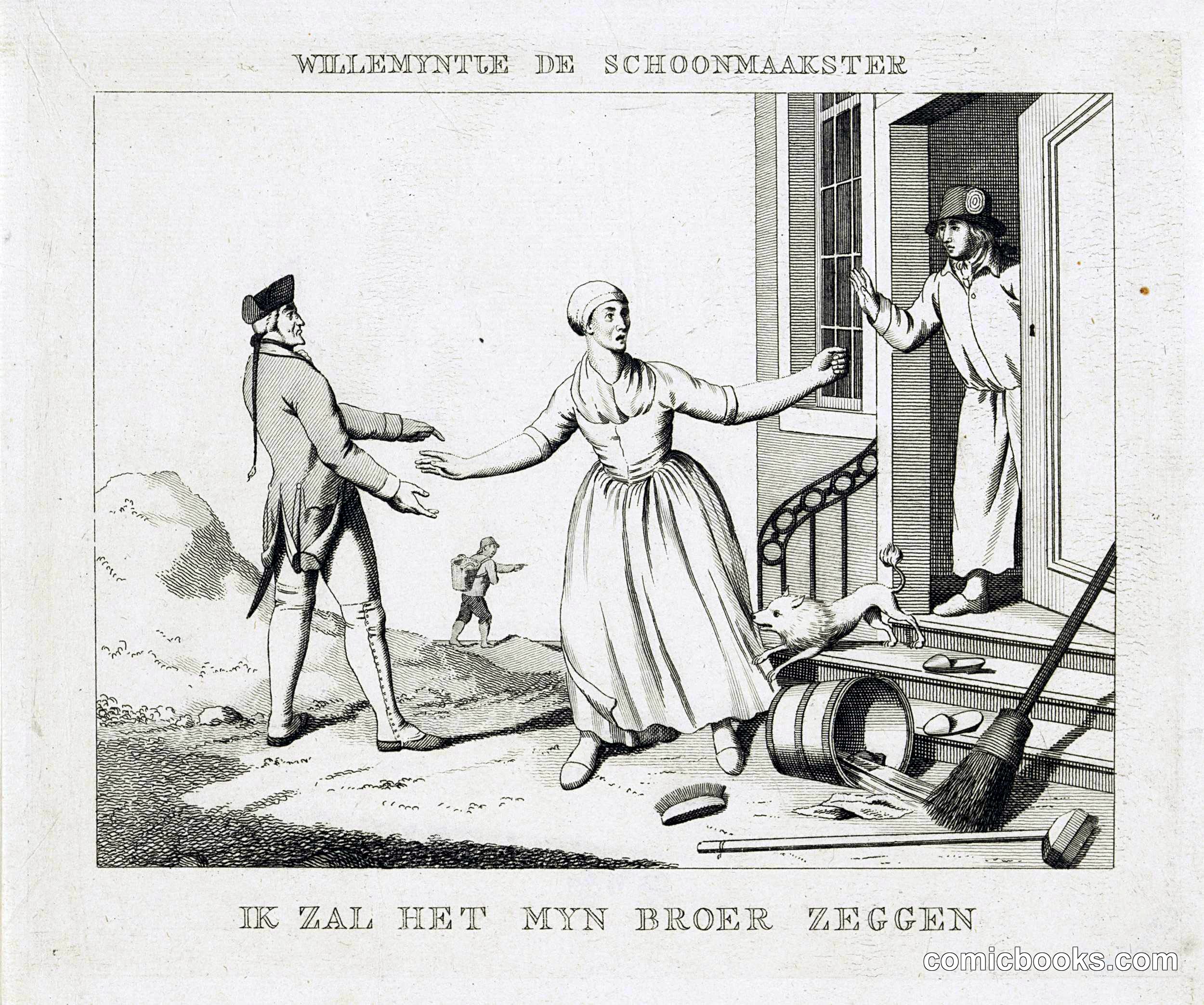Wilhelminte de Schoonmaakster (Wilhelmina the Charwoman)