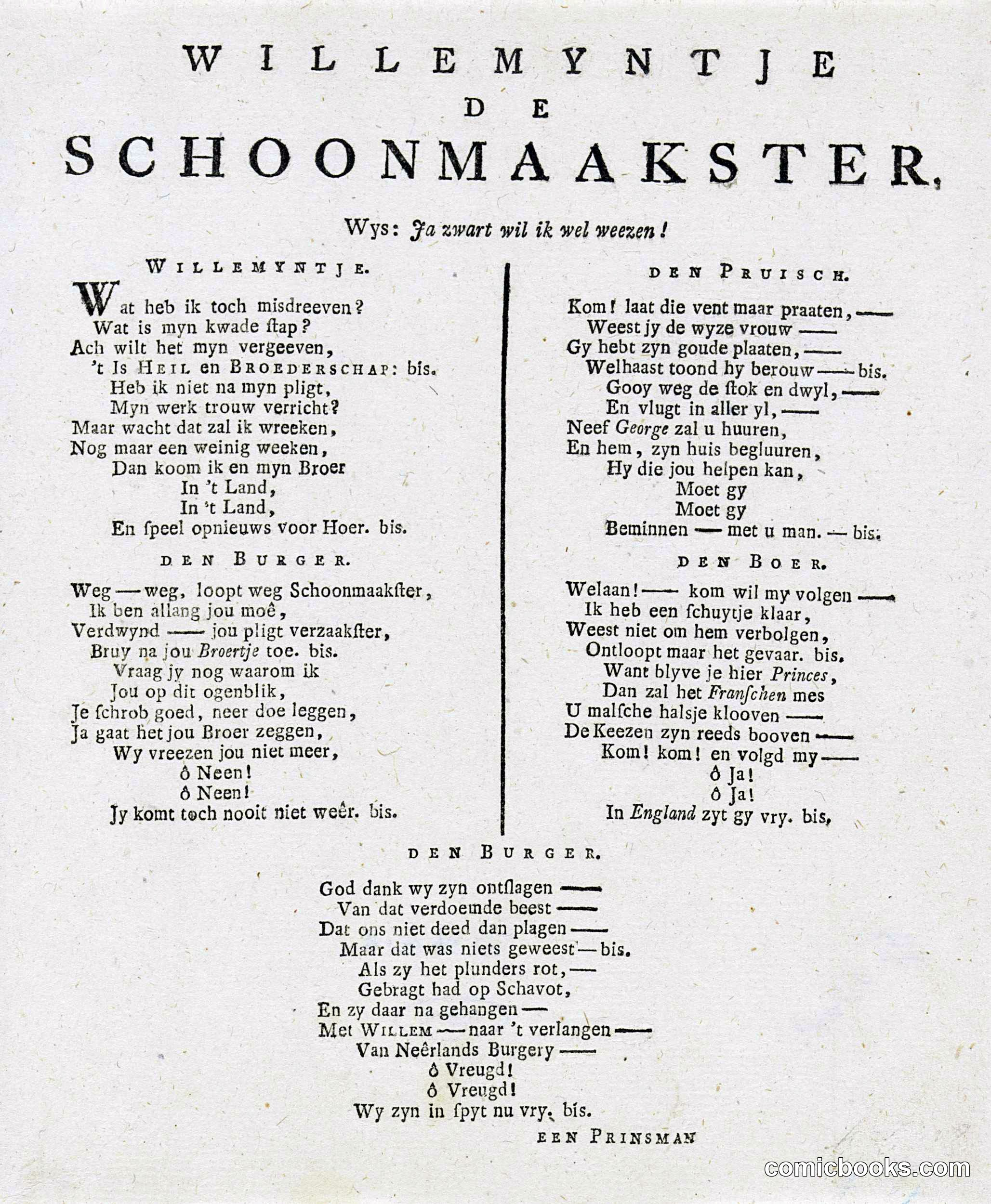 Willemyntje de Schoonmaakster (Little William the Charwoman)