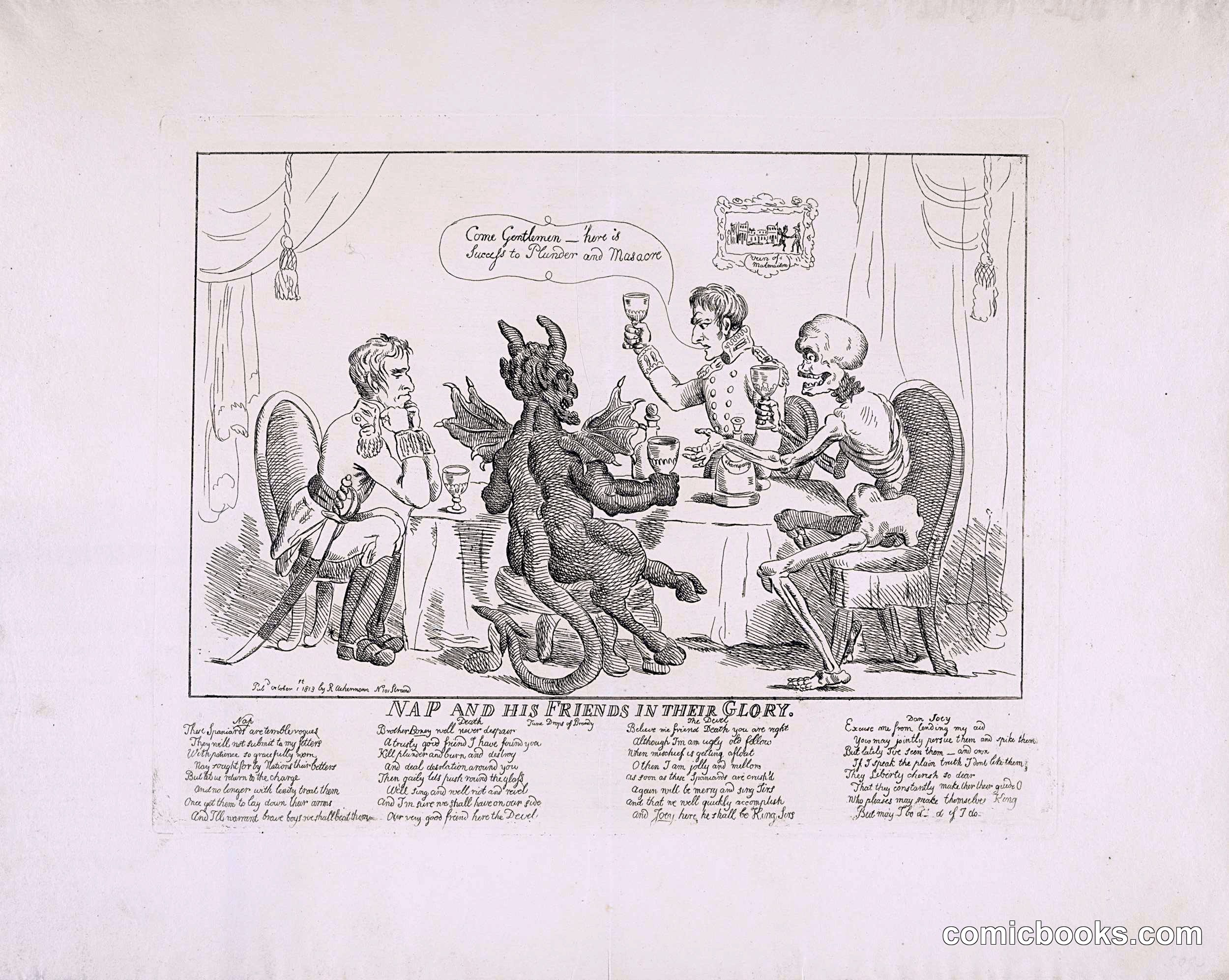 Napoleon and His Friends in Their Glory