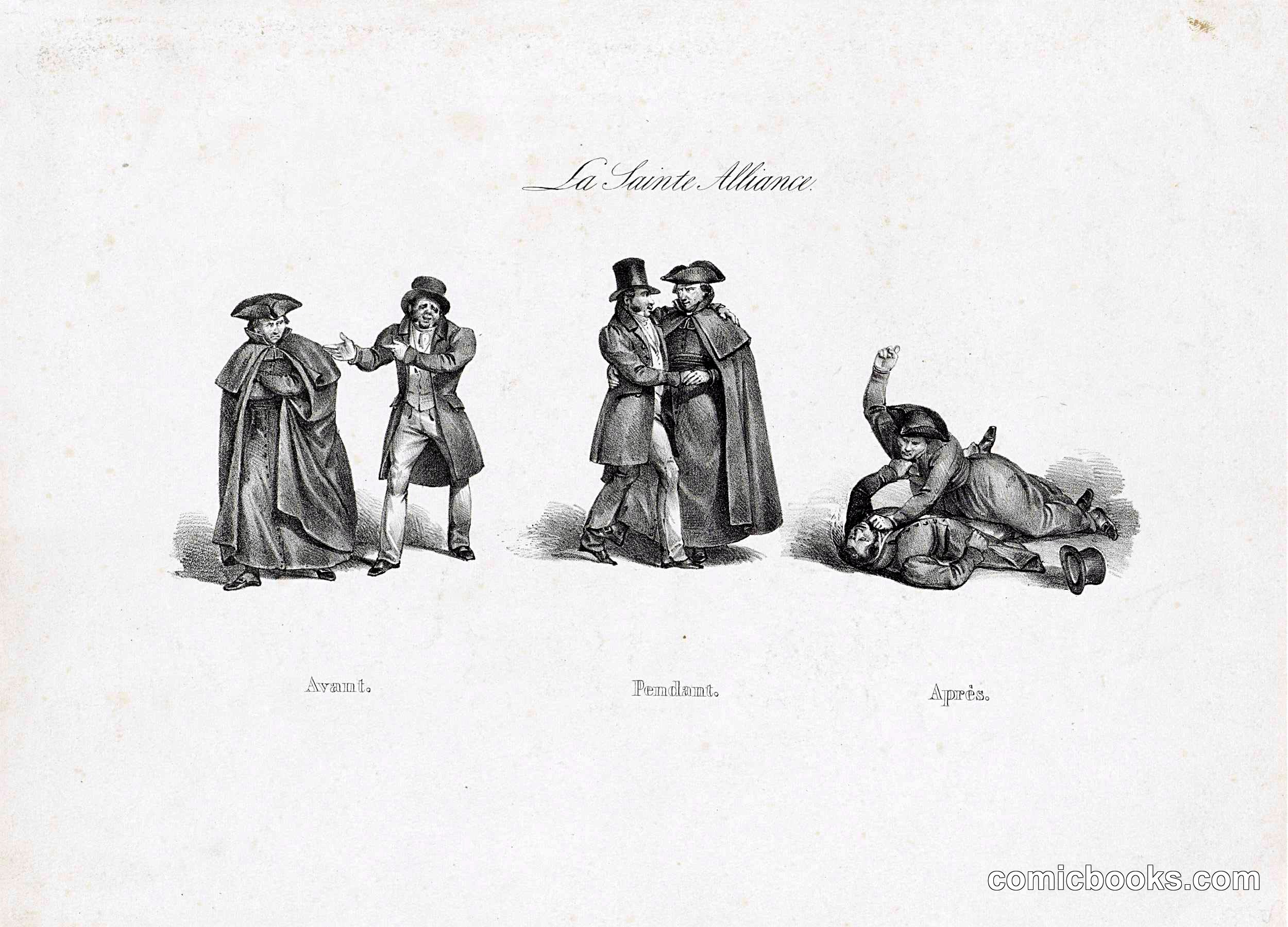 La Sainte Alliance (The Holy Alliance)