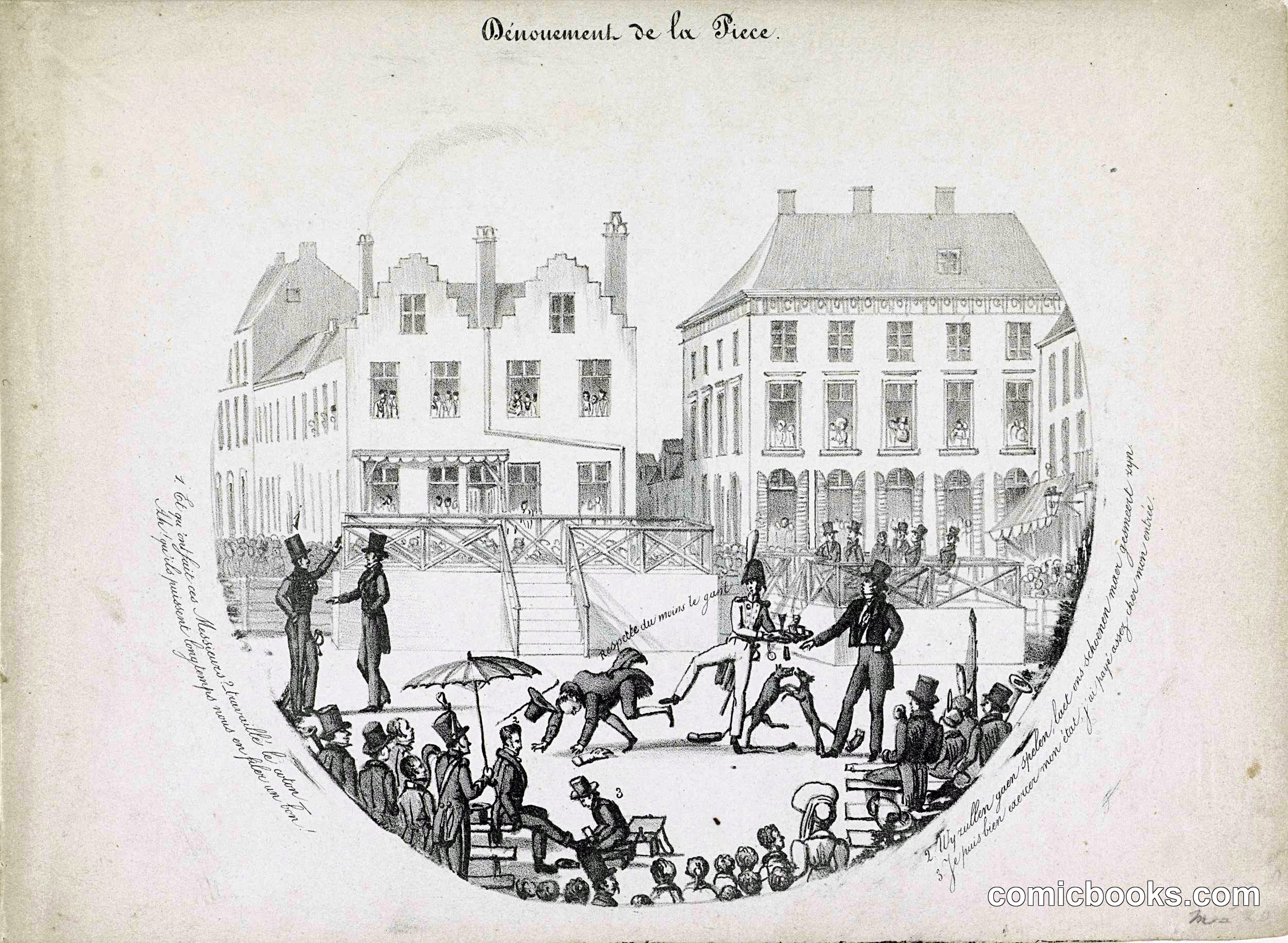 Denouement de la Piece (Conclusion of the Play)
