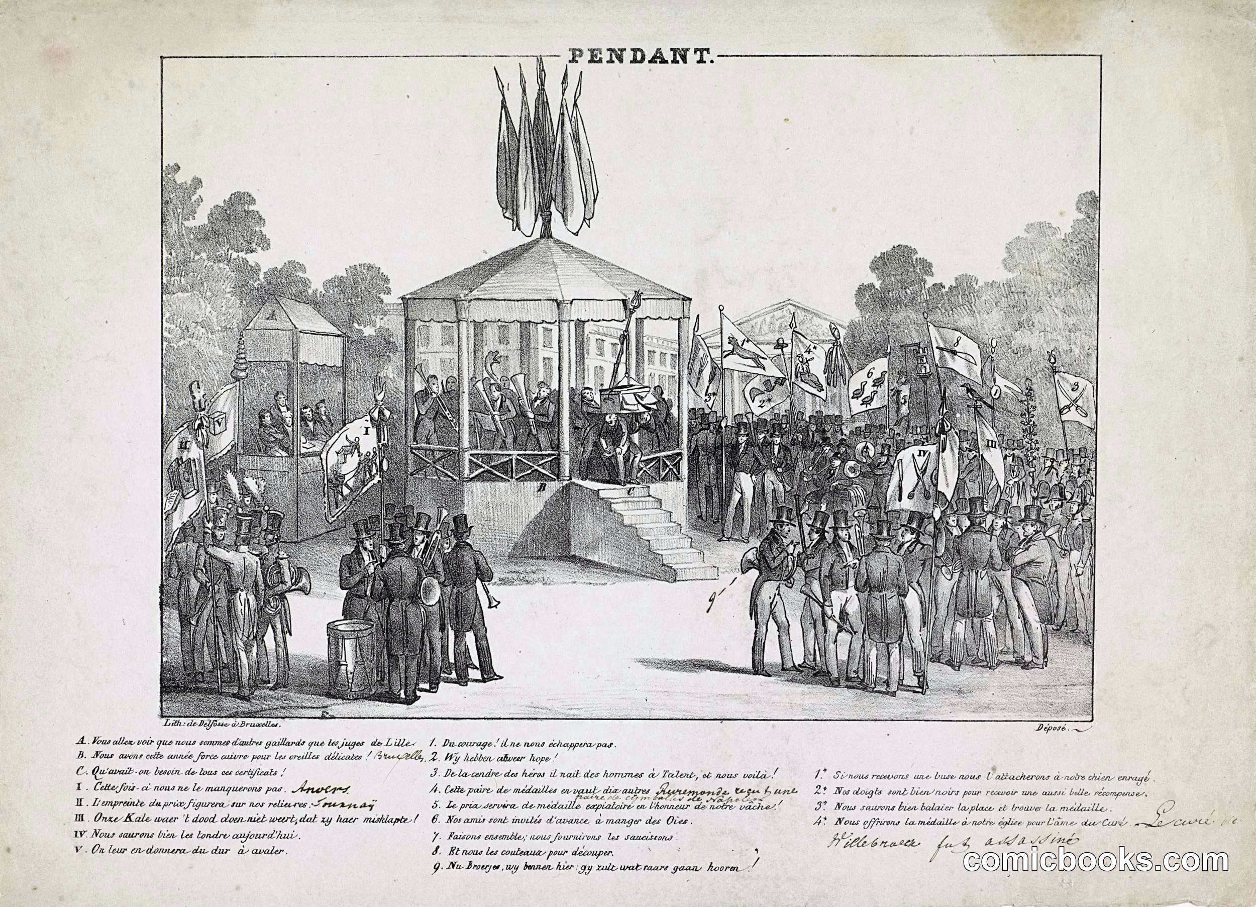 Pendant (Second Satire on the Musical Contest in Brussels)