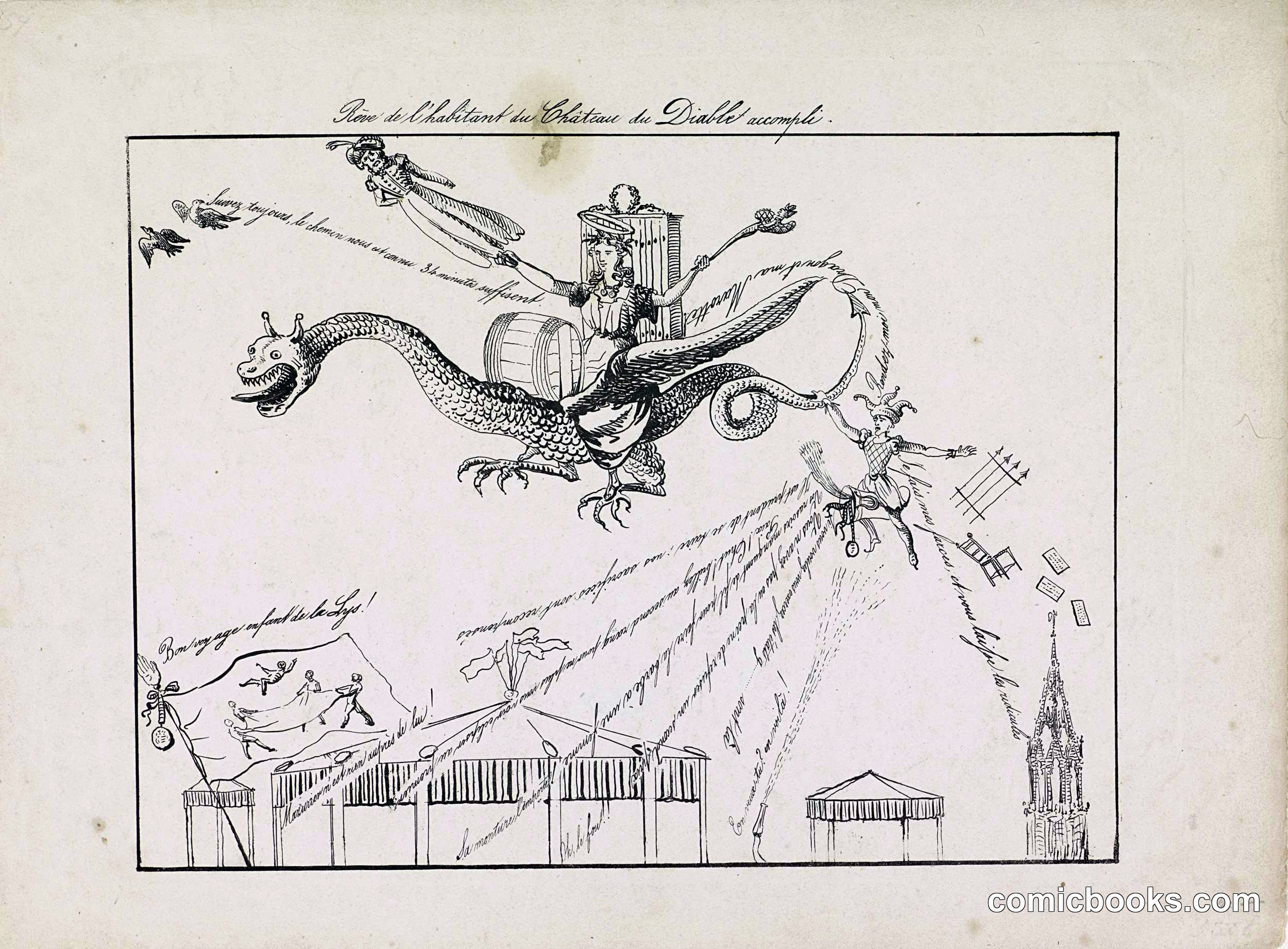 Political Satire on the Brussels Music Competition