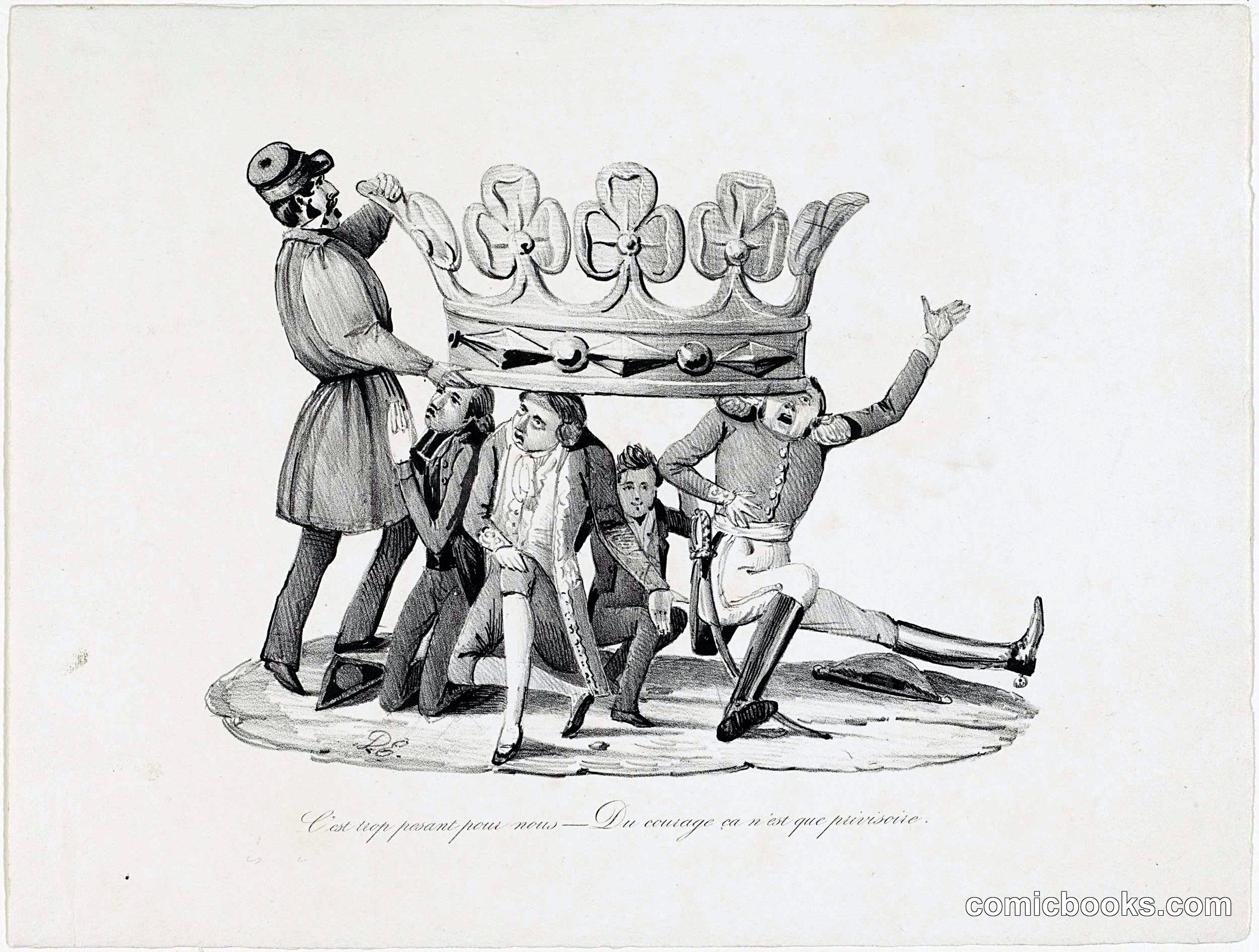 Carrying the Crown of Provisional Government