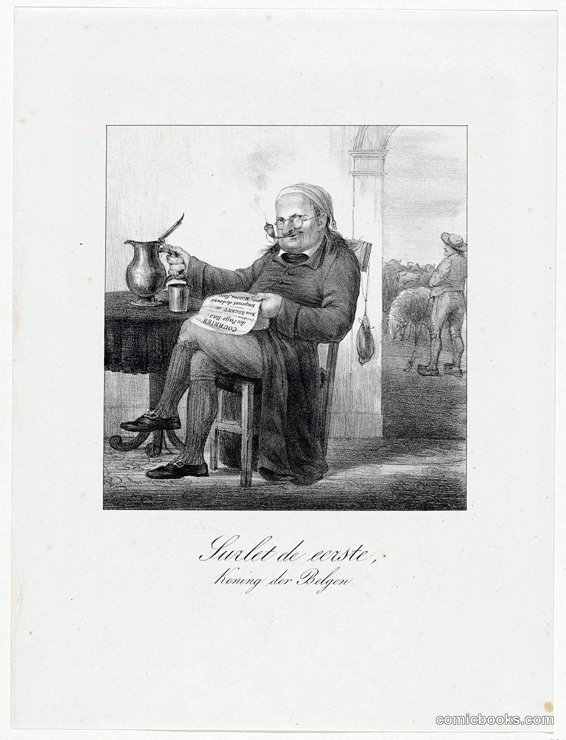 Goulet de Costly: King of the Belgians