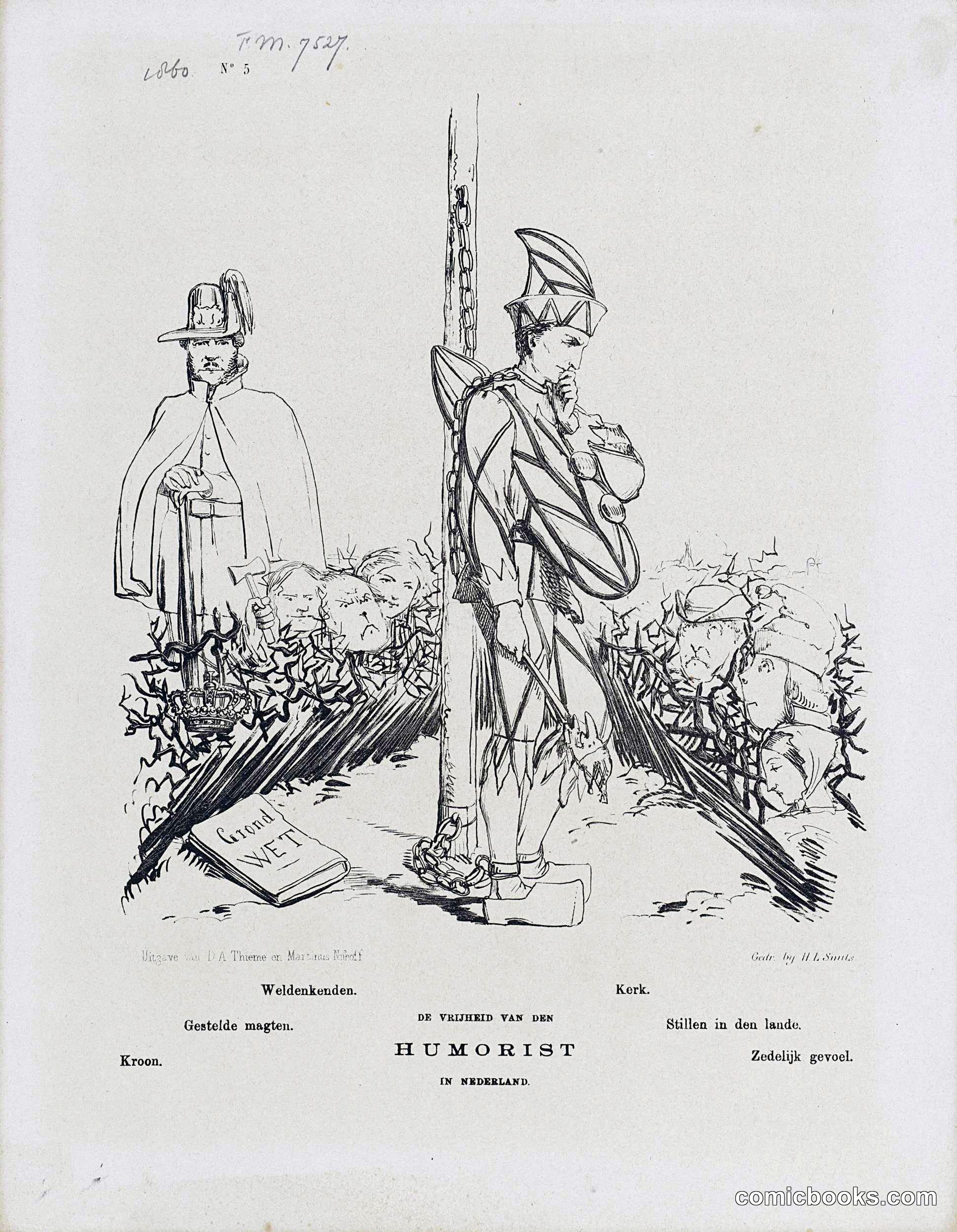The Humorist's Limited Freedom in the Netherlands