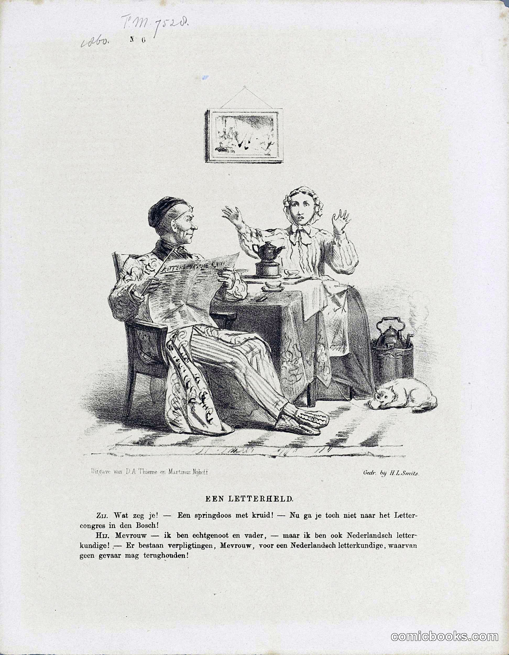 A Letter-Writer at the Literary Congress