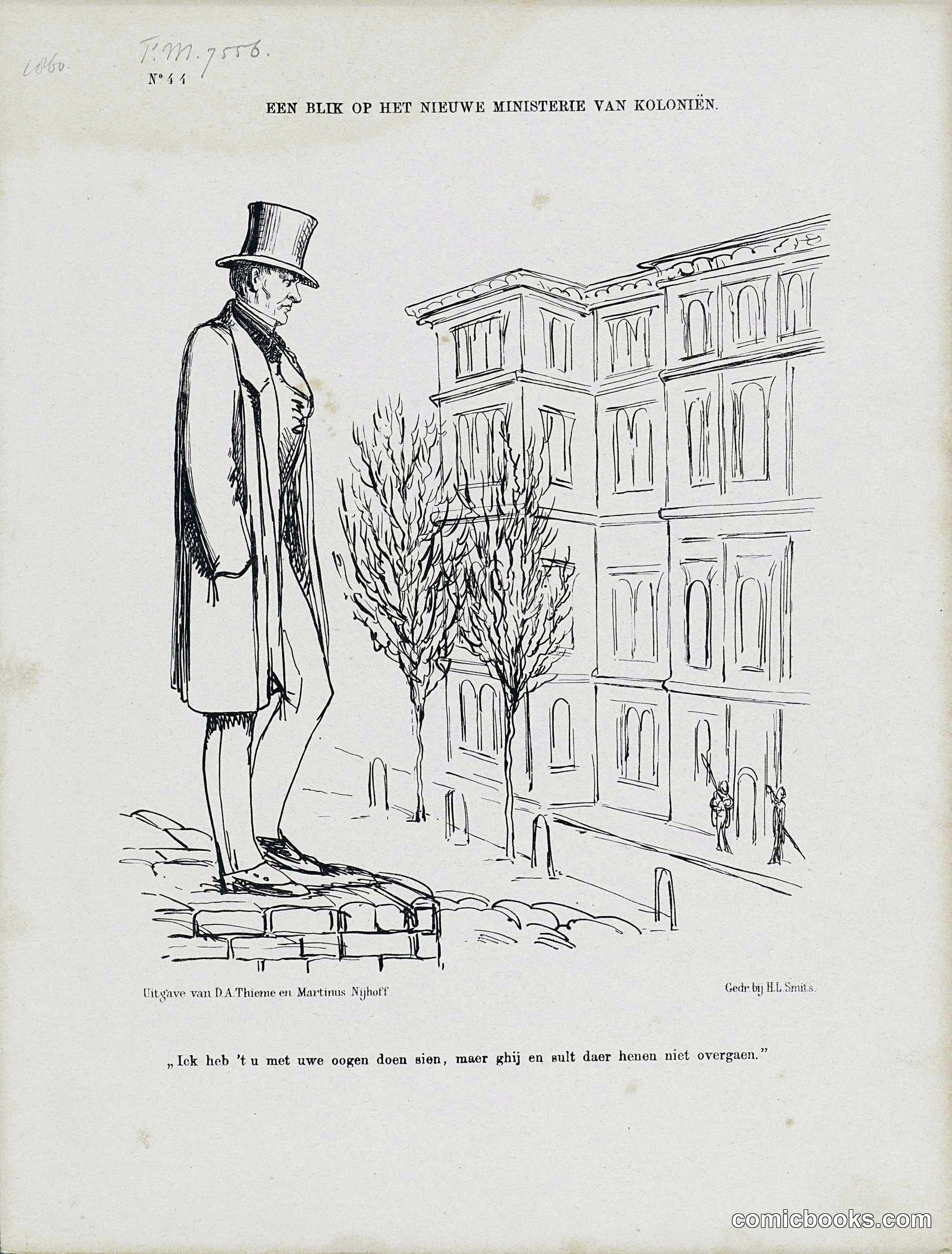 A Gaze at the New Ministry of Colonies
