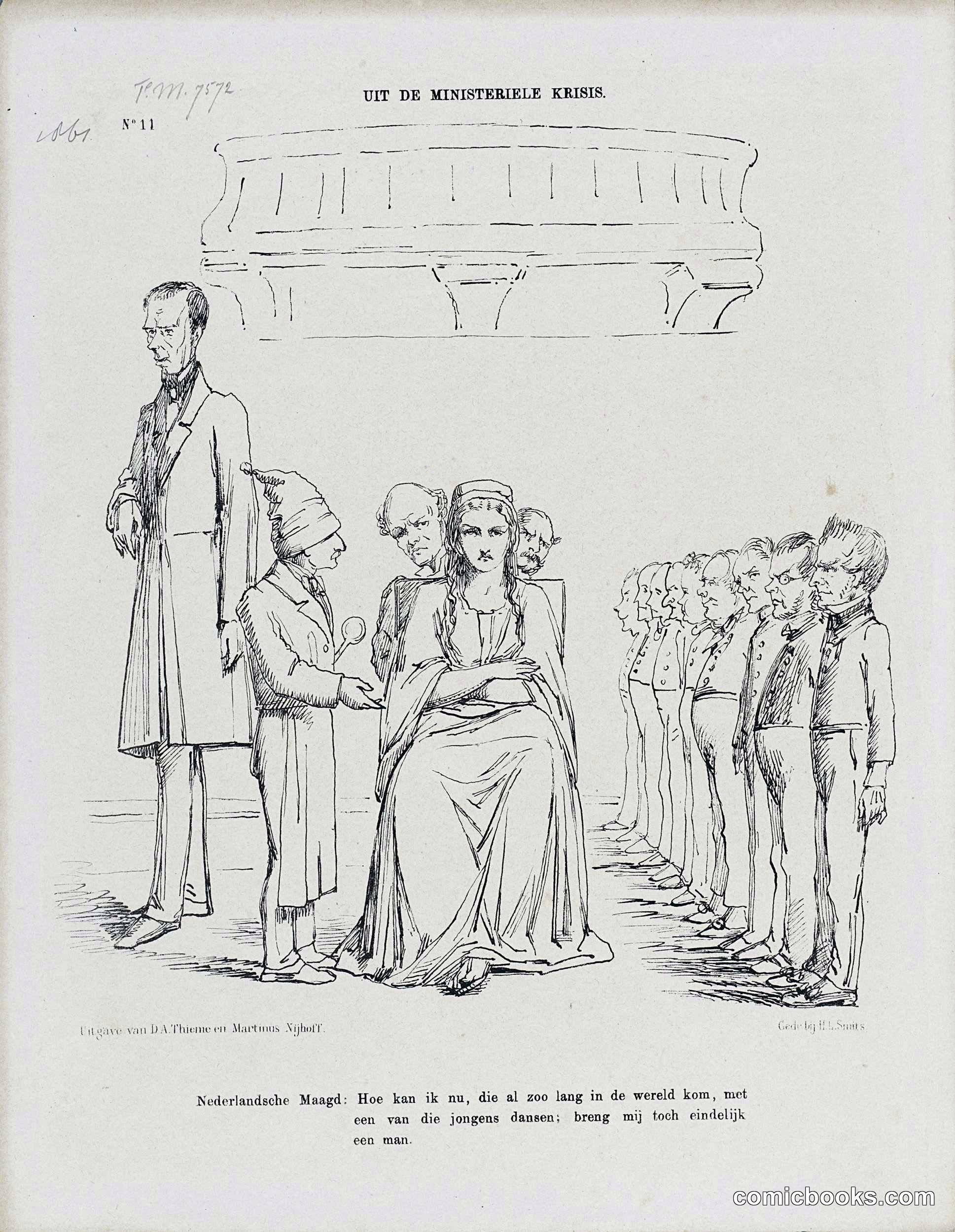 Dutch Cabinet Crisis (Uit de Ministeriele Krisis)