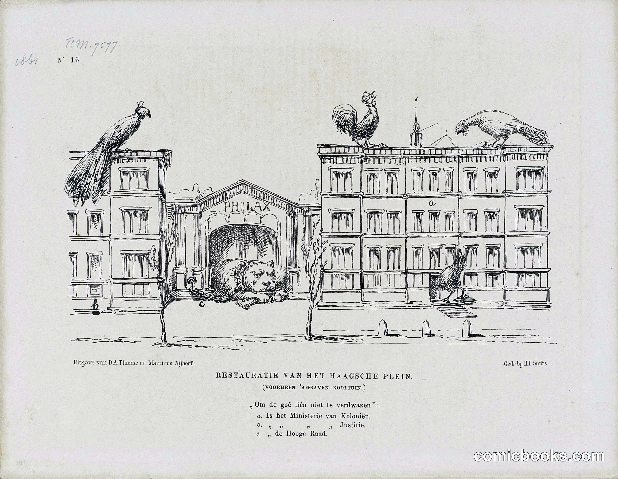 Restauratie van het Haagsche Plein (The Hague's Square Restoration)