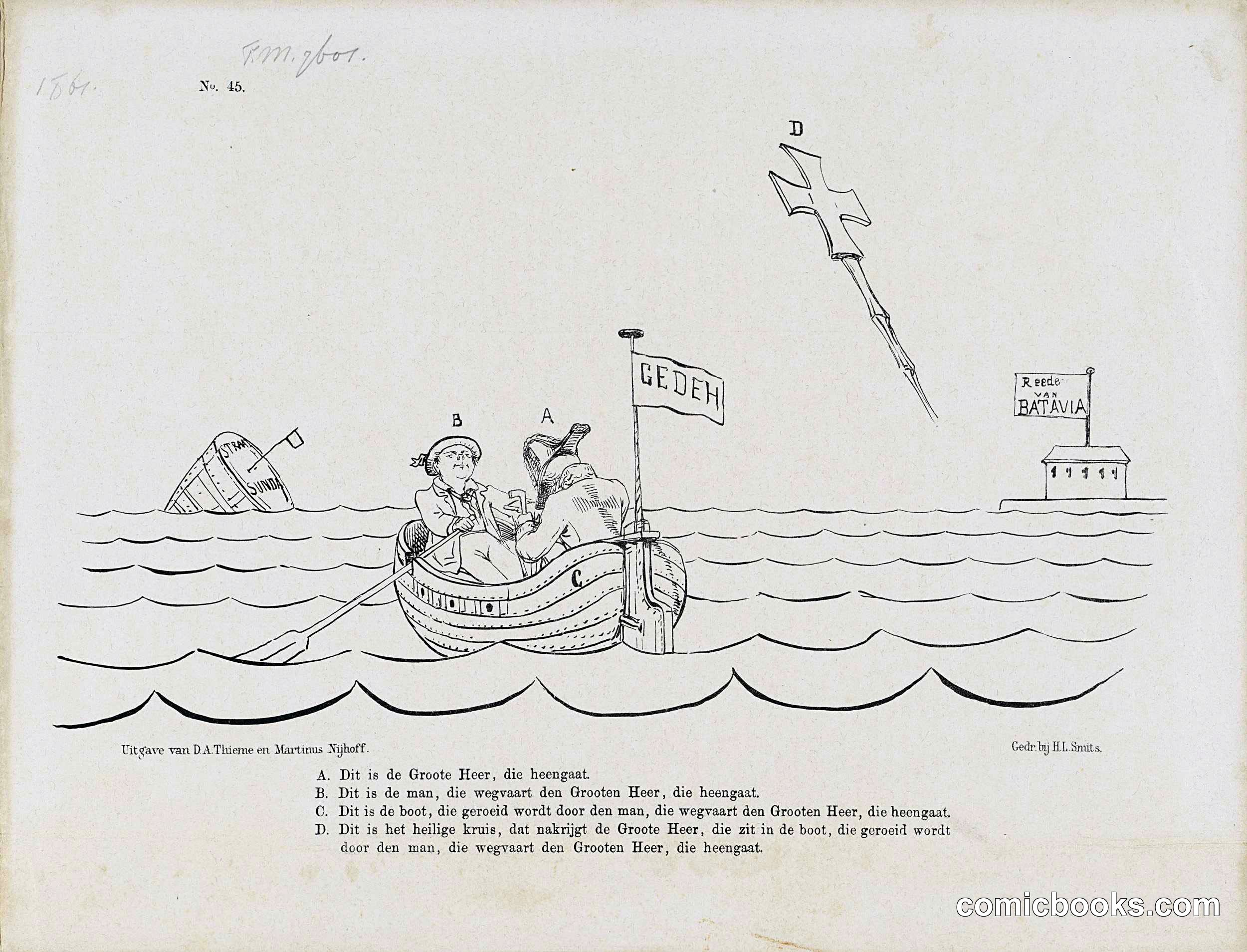 Satire on the Dismissal of Governor-General Mortanges