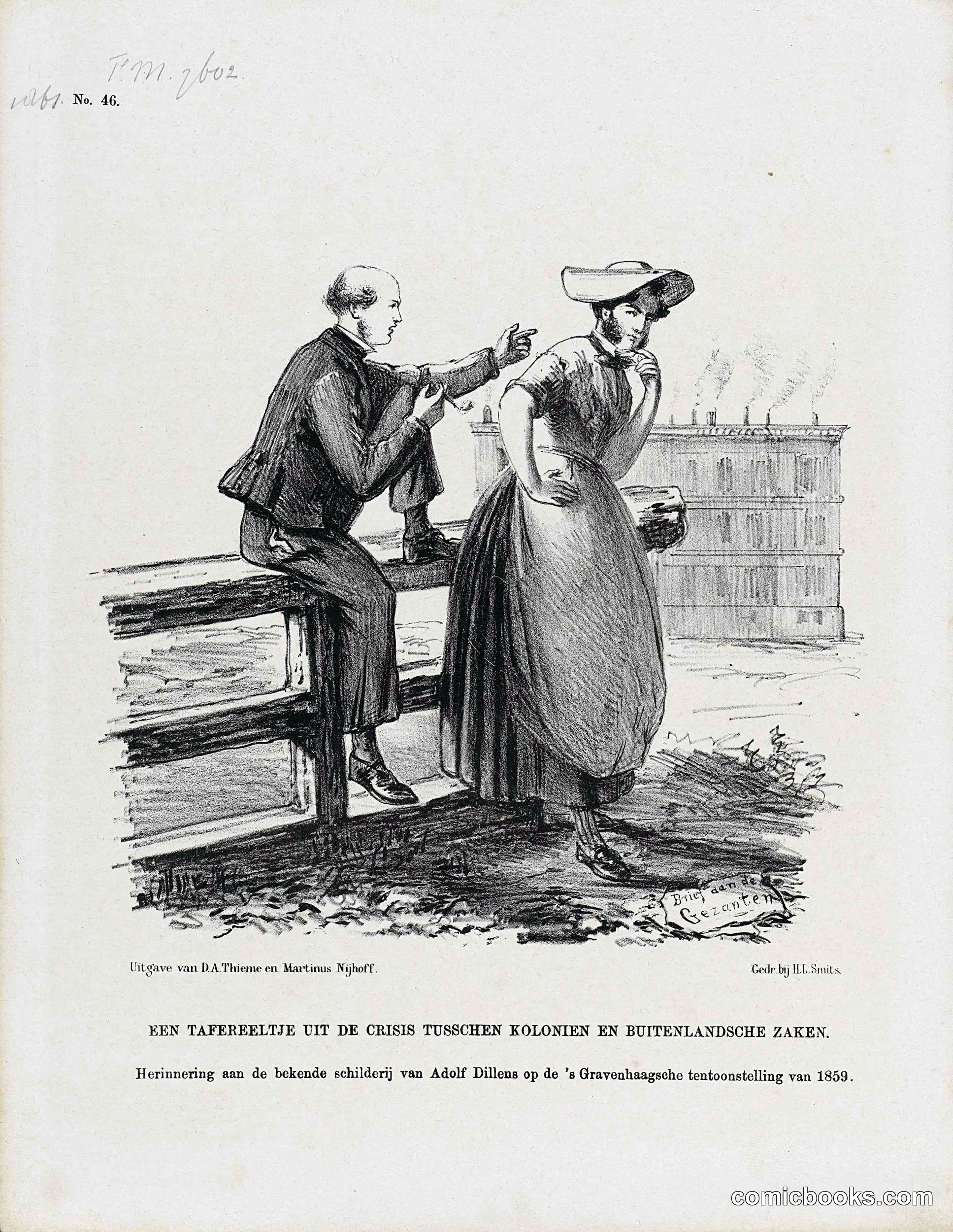 A Scene from the Crisis Between Colonial and Foreign Affairs Ministers