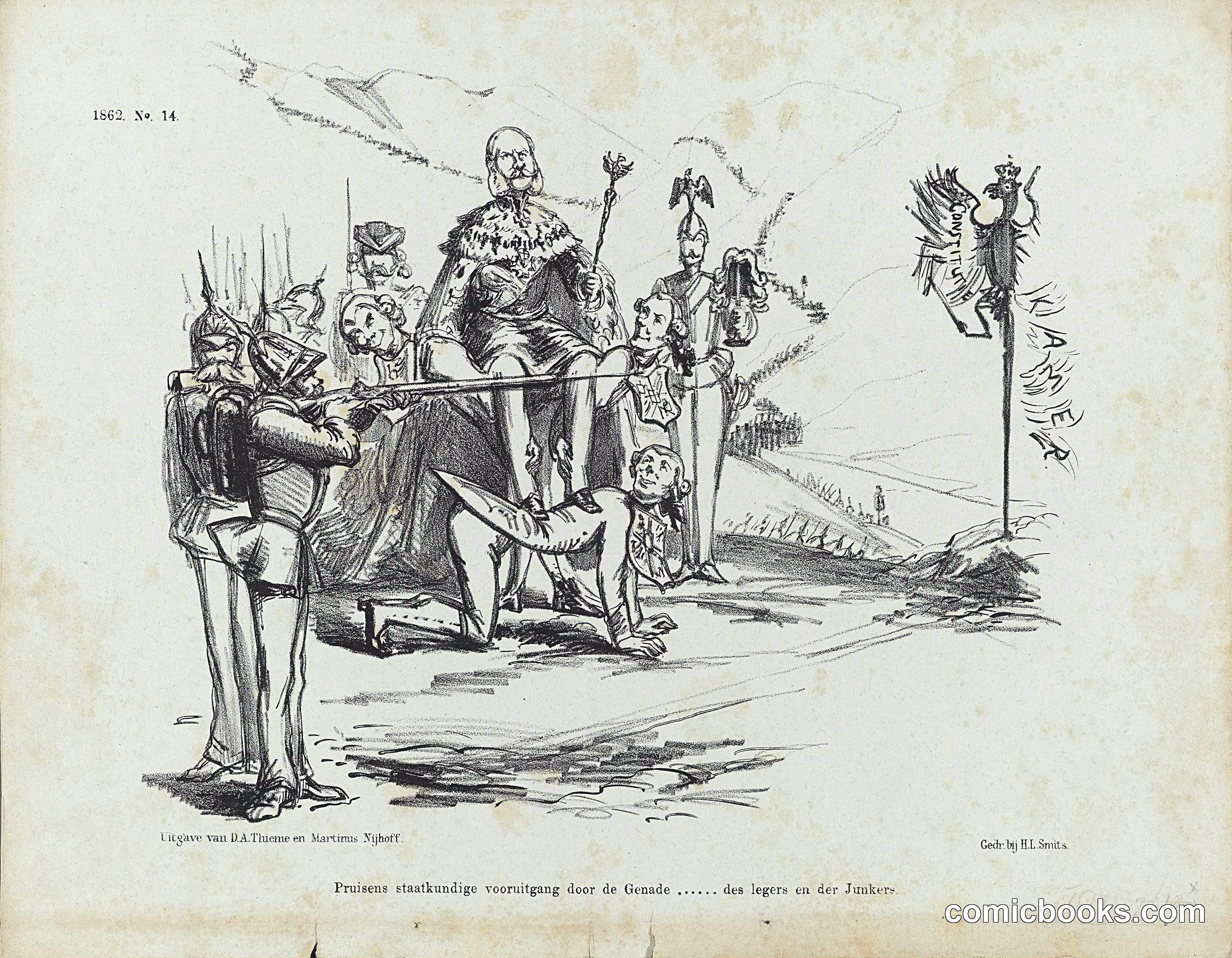 Prussian State Visit Through the Genoa of the Sick and the Junkers