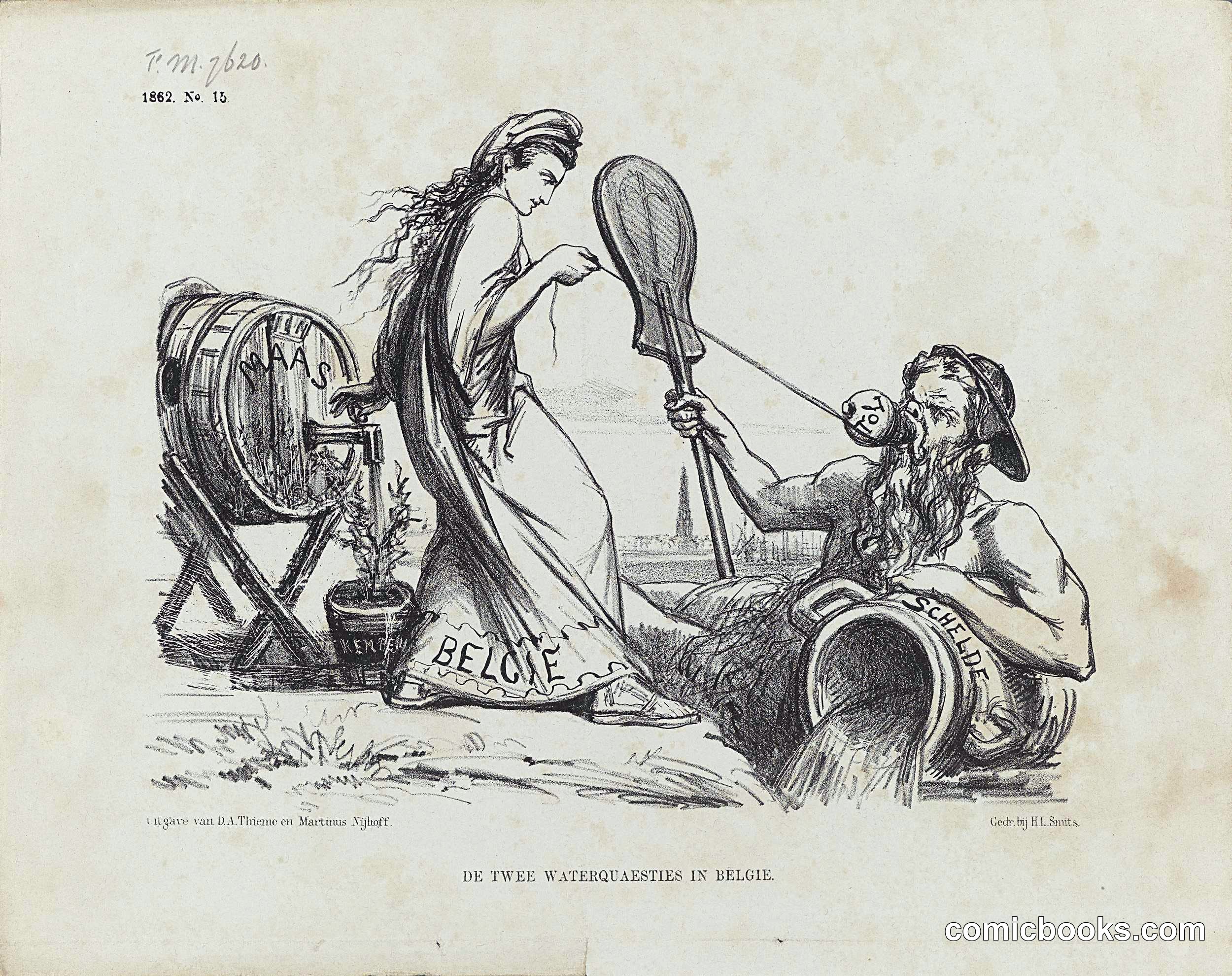 De Twee Waterquaesties in Belgie