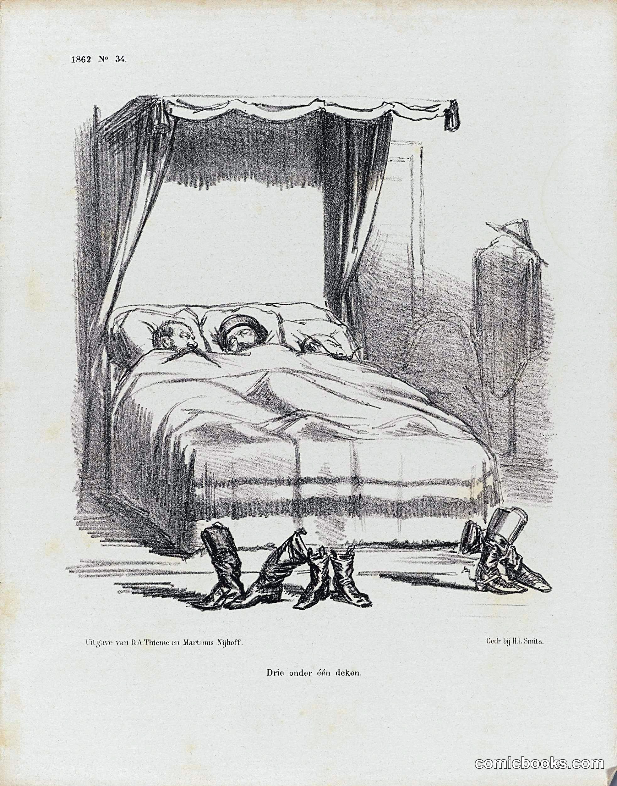 Drie onder één deken (Three Under One Blanket)