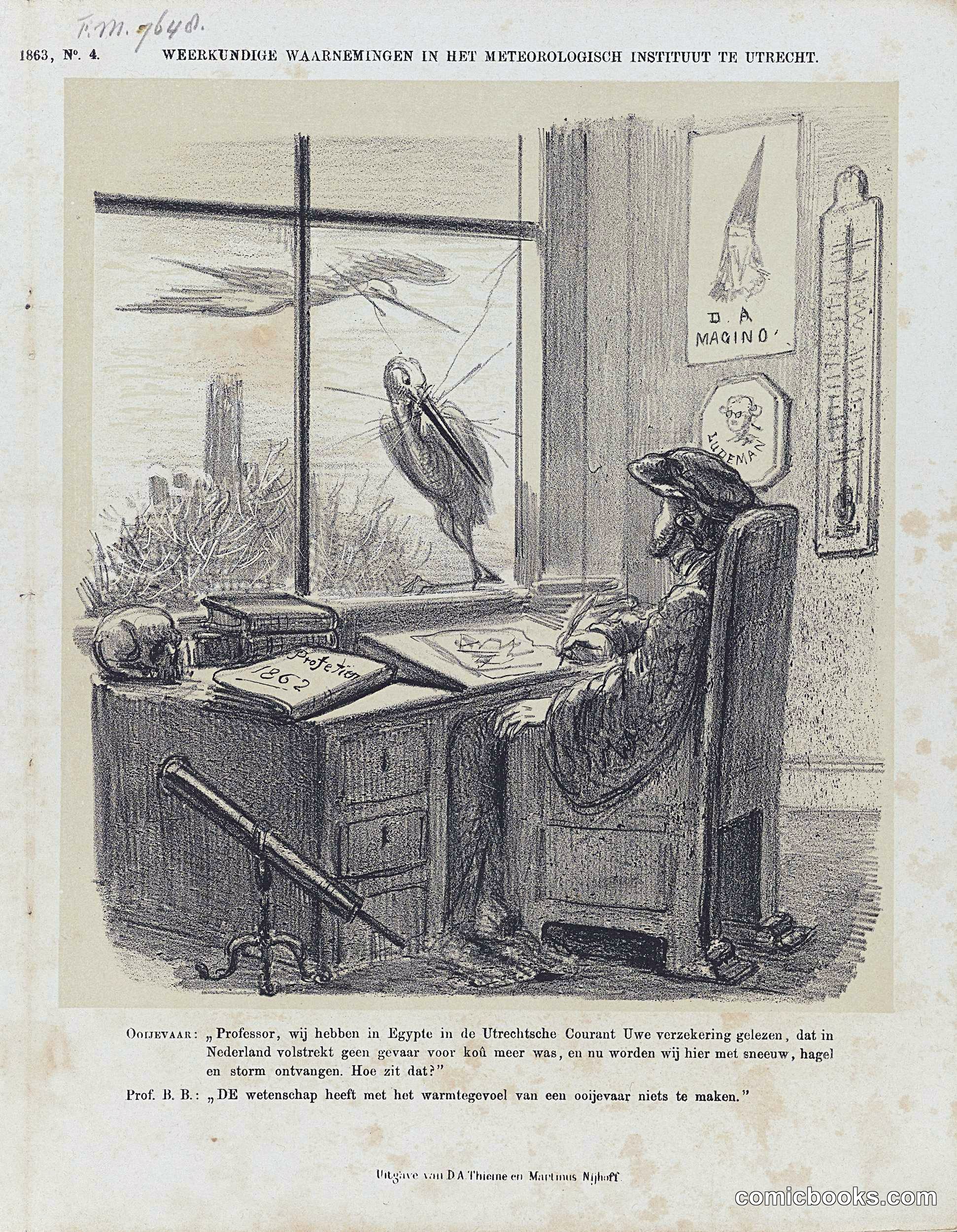 Professor and the Meteorological Institute