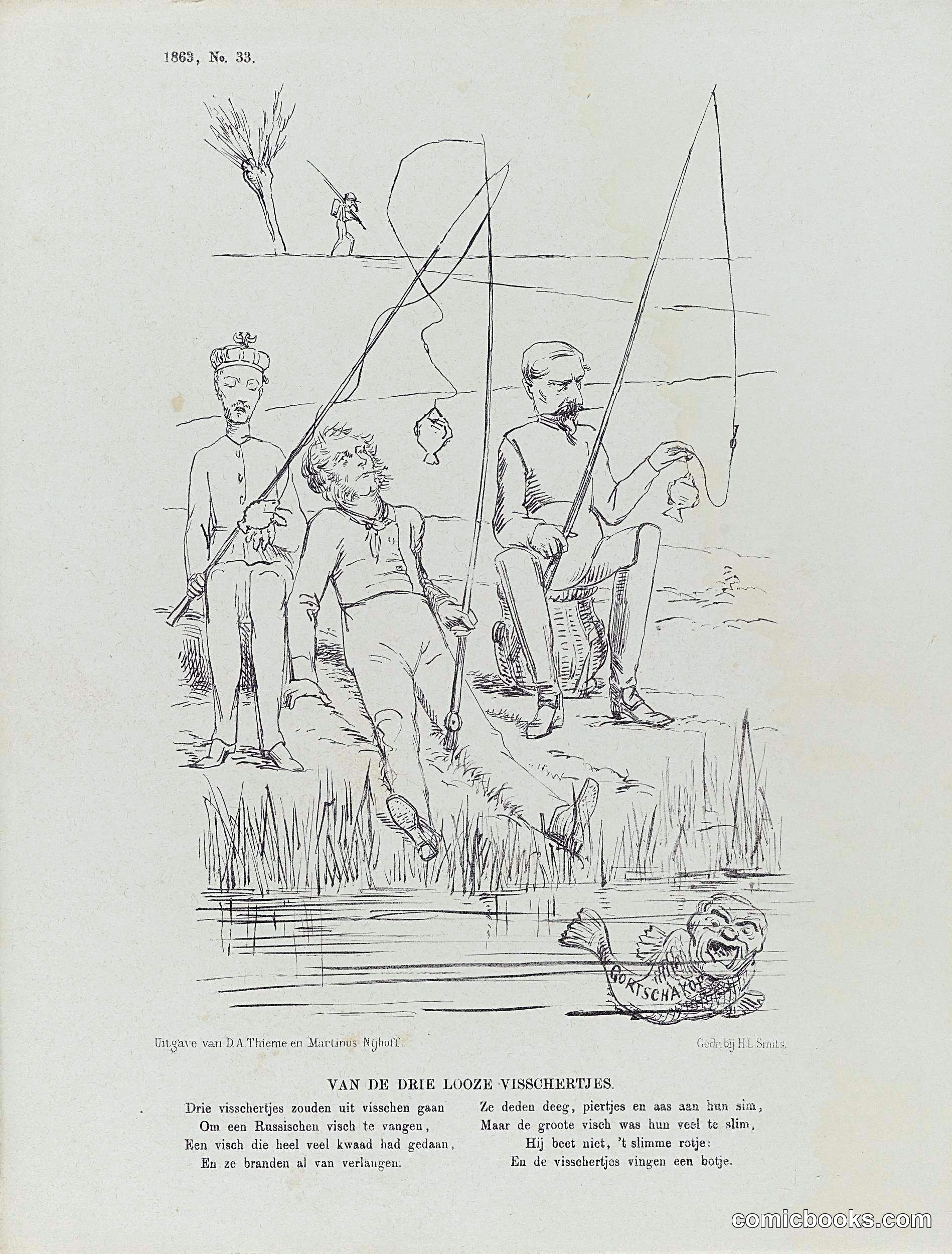 Van de Drie Looze Visscherties (The Three Loose Fishermen)