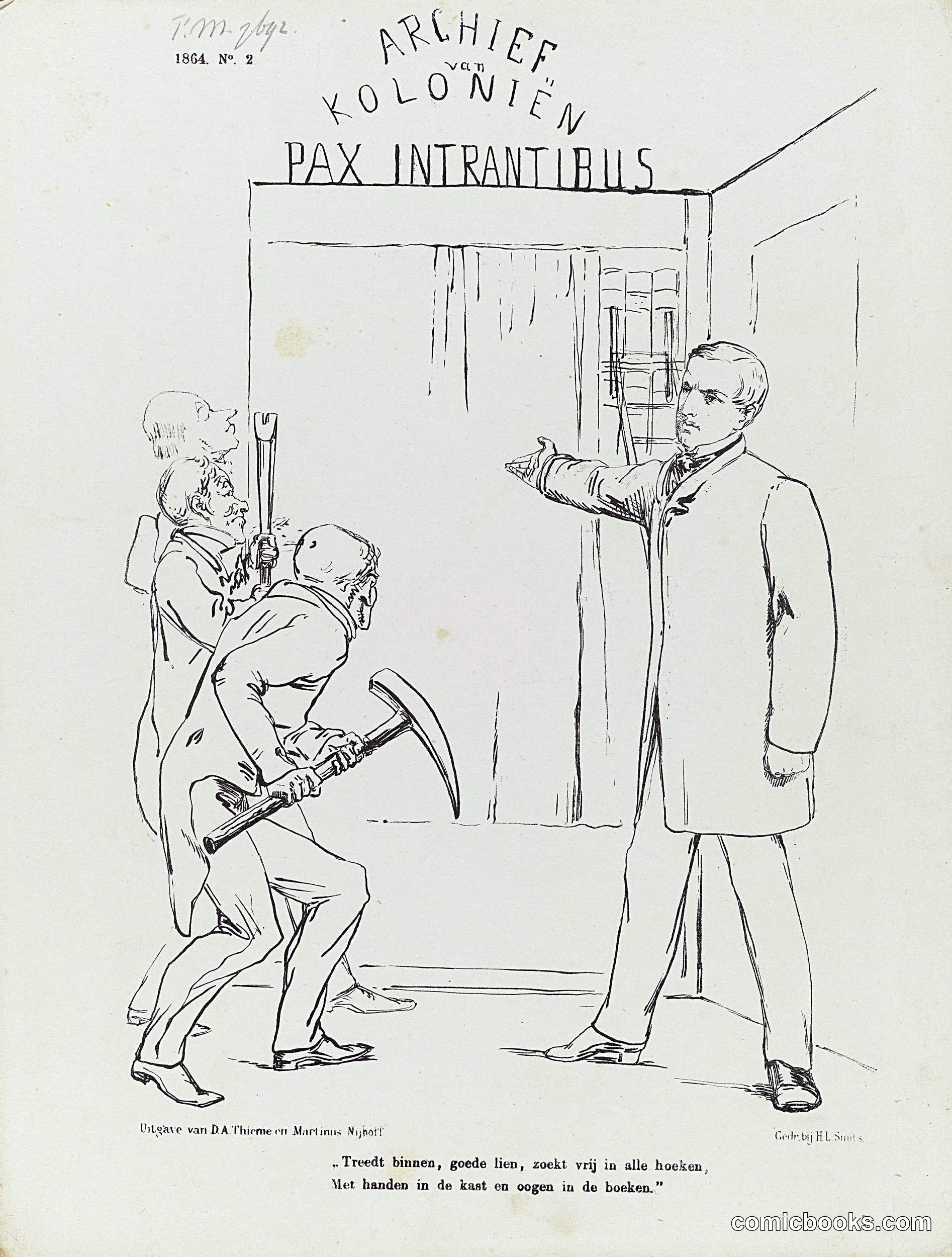 Archief van Koloniën: Pax Intrantibus