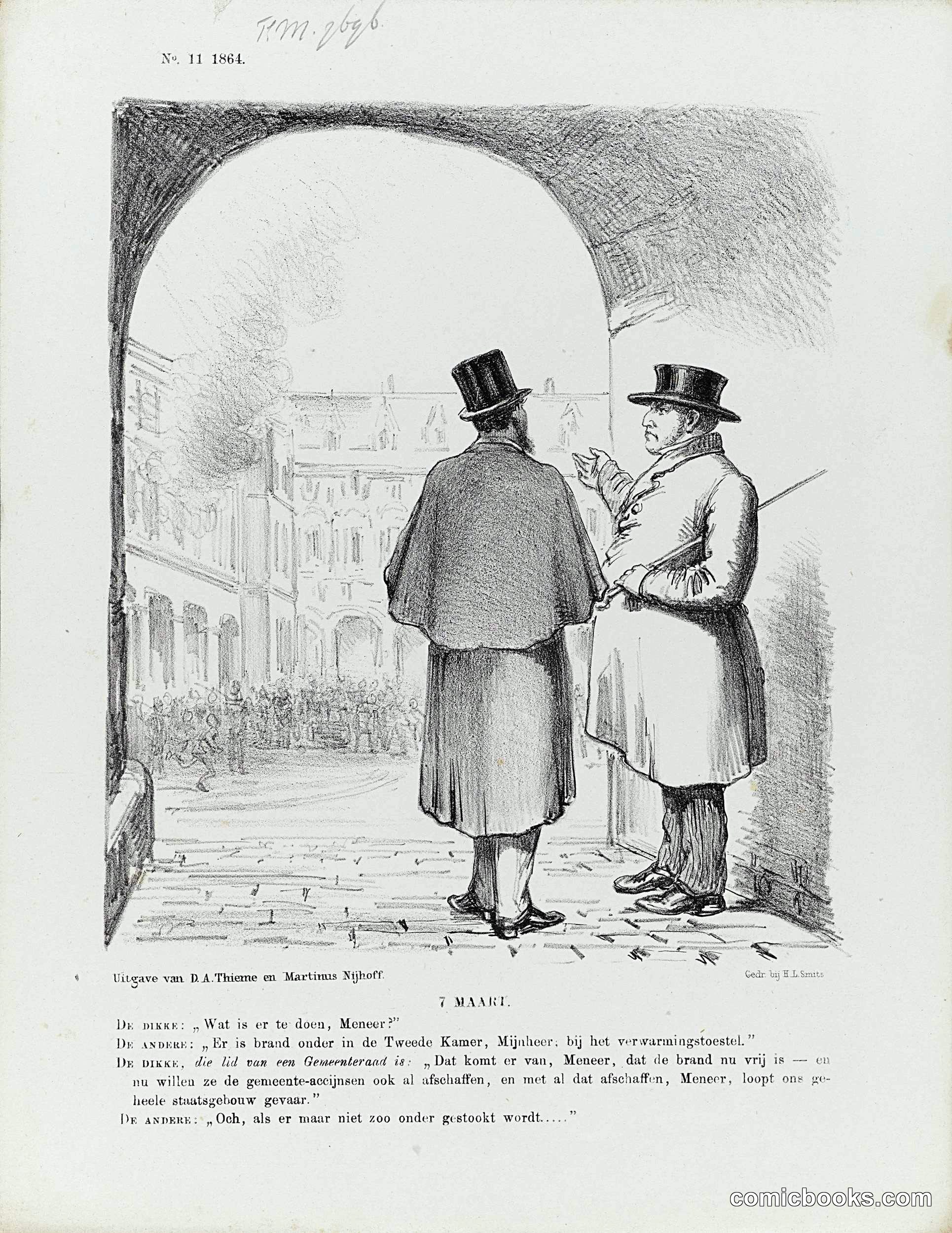 Uitgave van D.A Thiema en Marinus Nijhoff