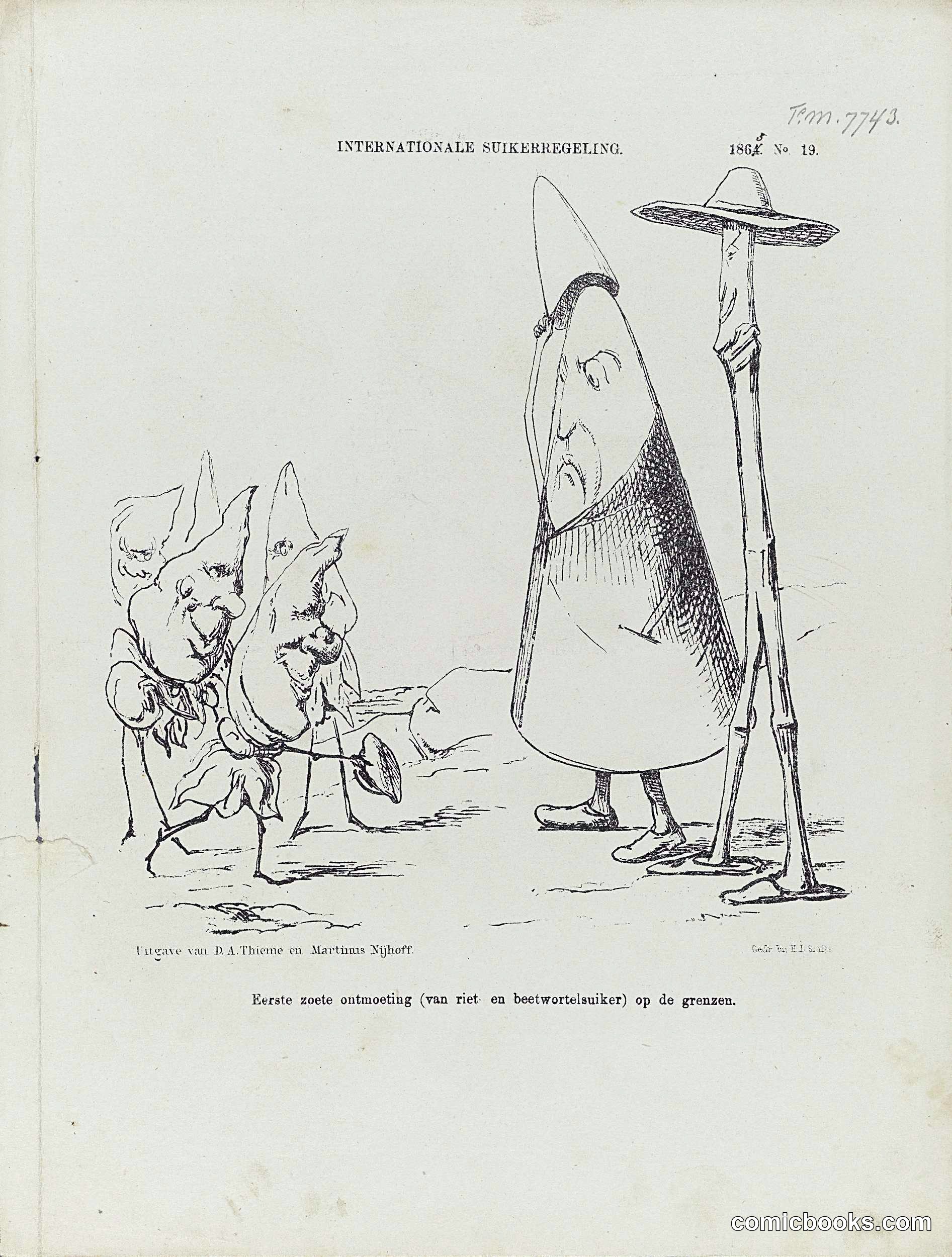First Peaceful Meeting (van Riet and Beetwortelsuiker) at the Border