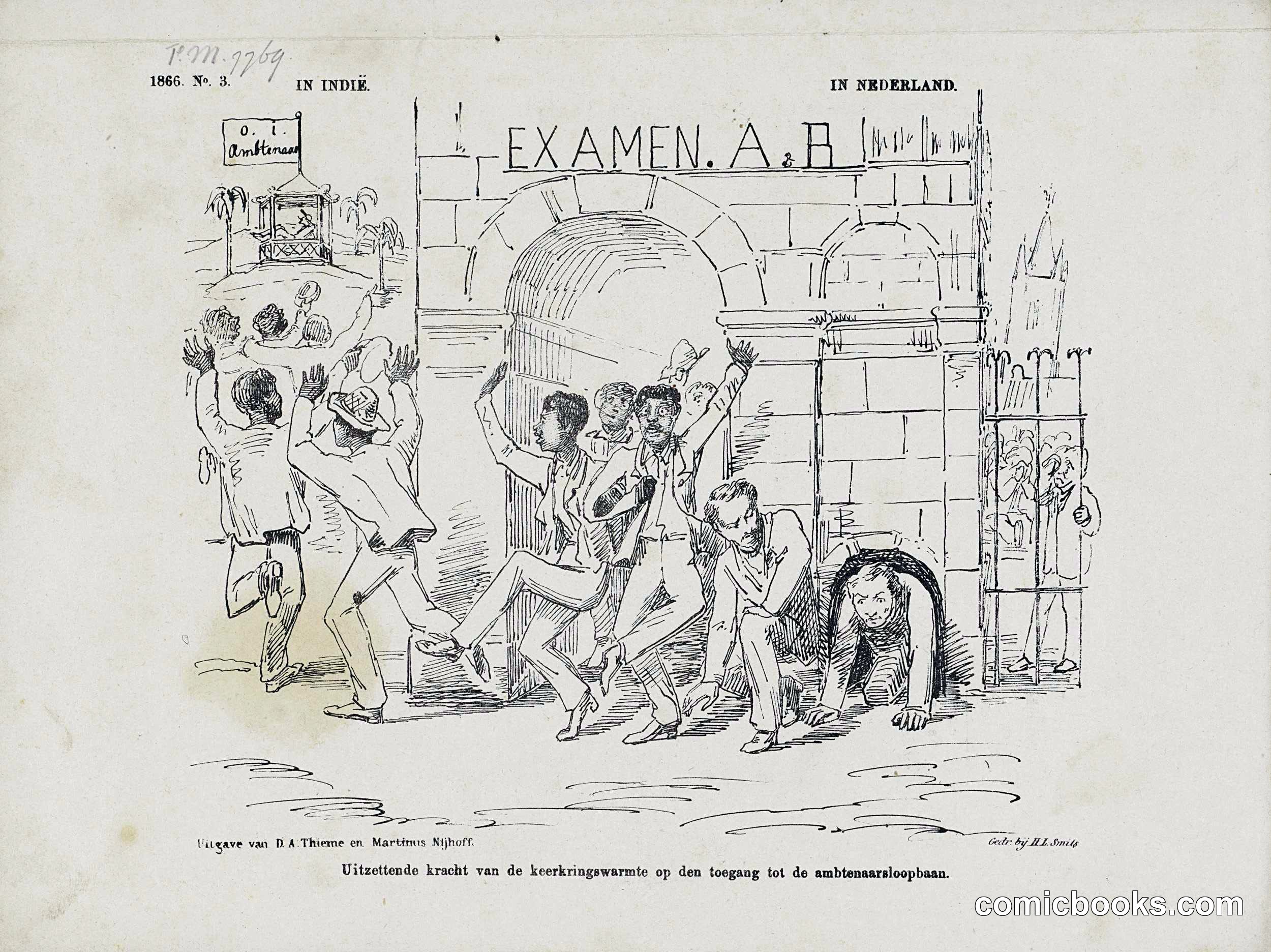 Examination for Colonial Service in the Indies