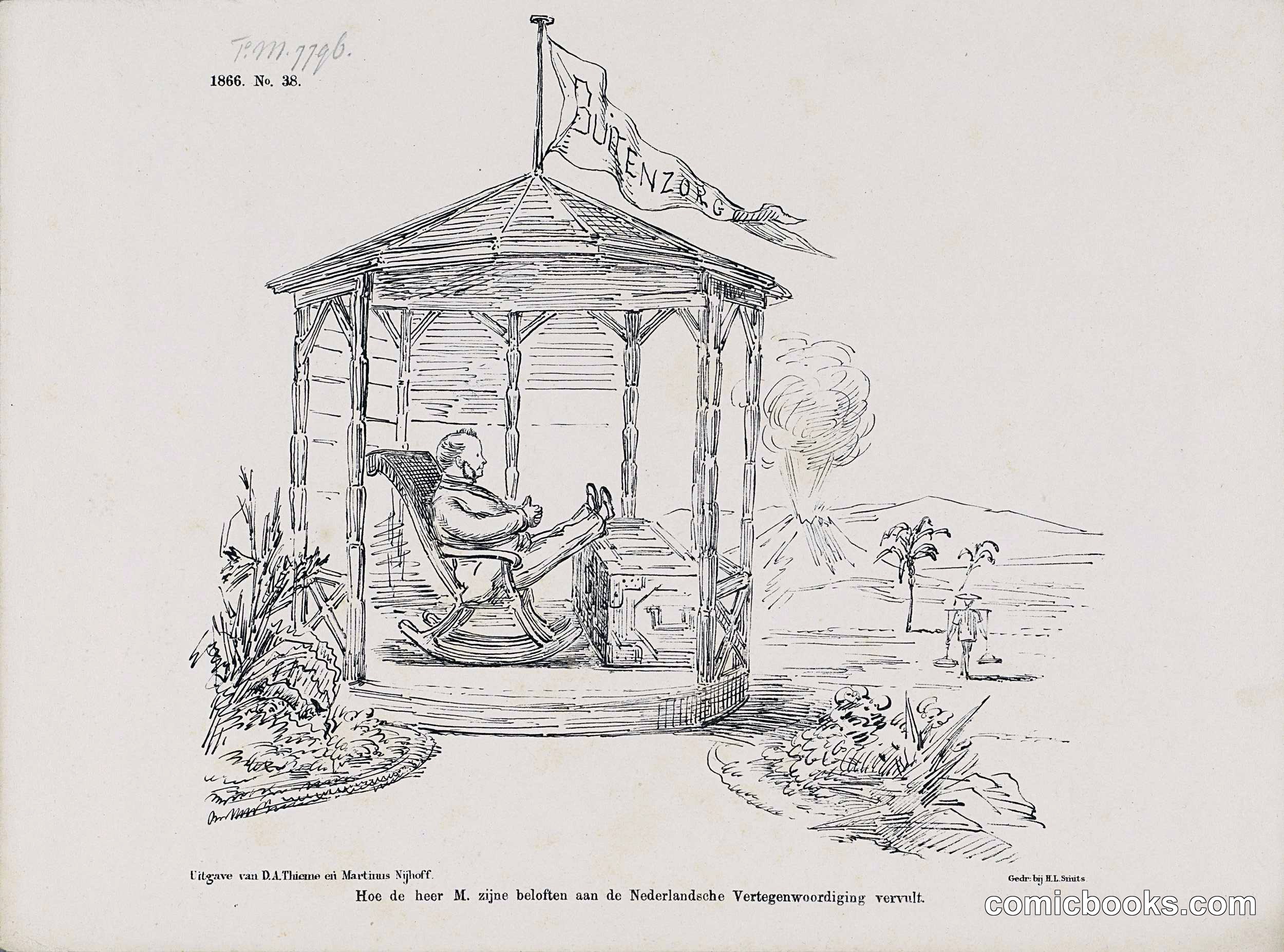Colonial Satire: Governor-General Mijer in the Dutch East Indies