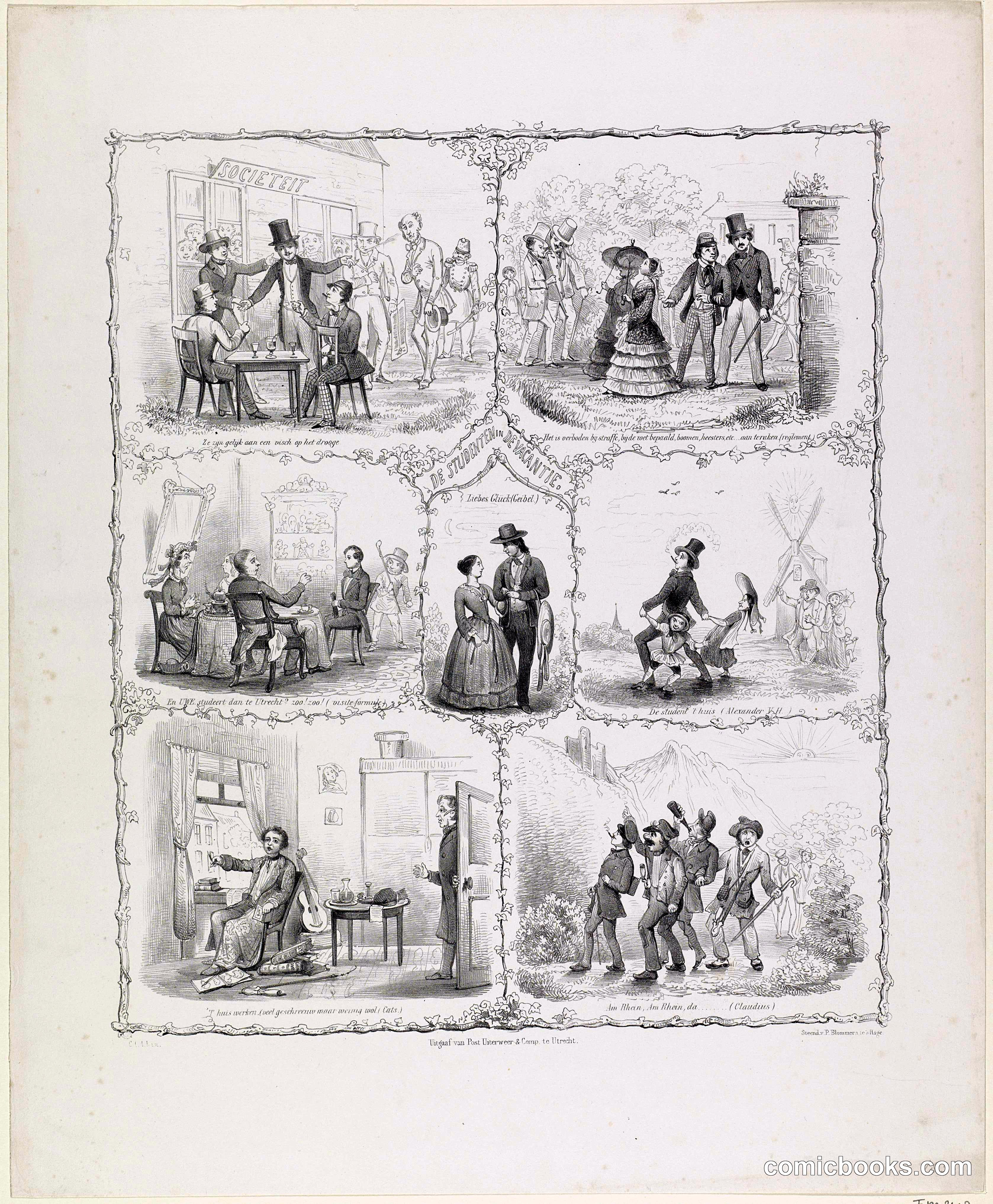 Student Life: Six Scenes of Mischief and Romance