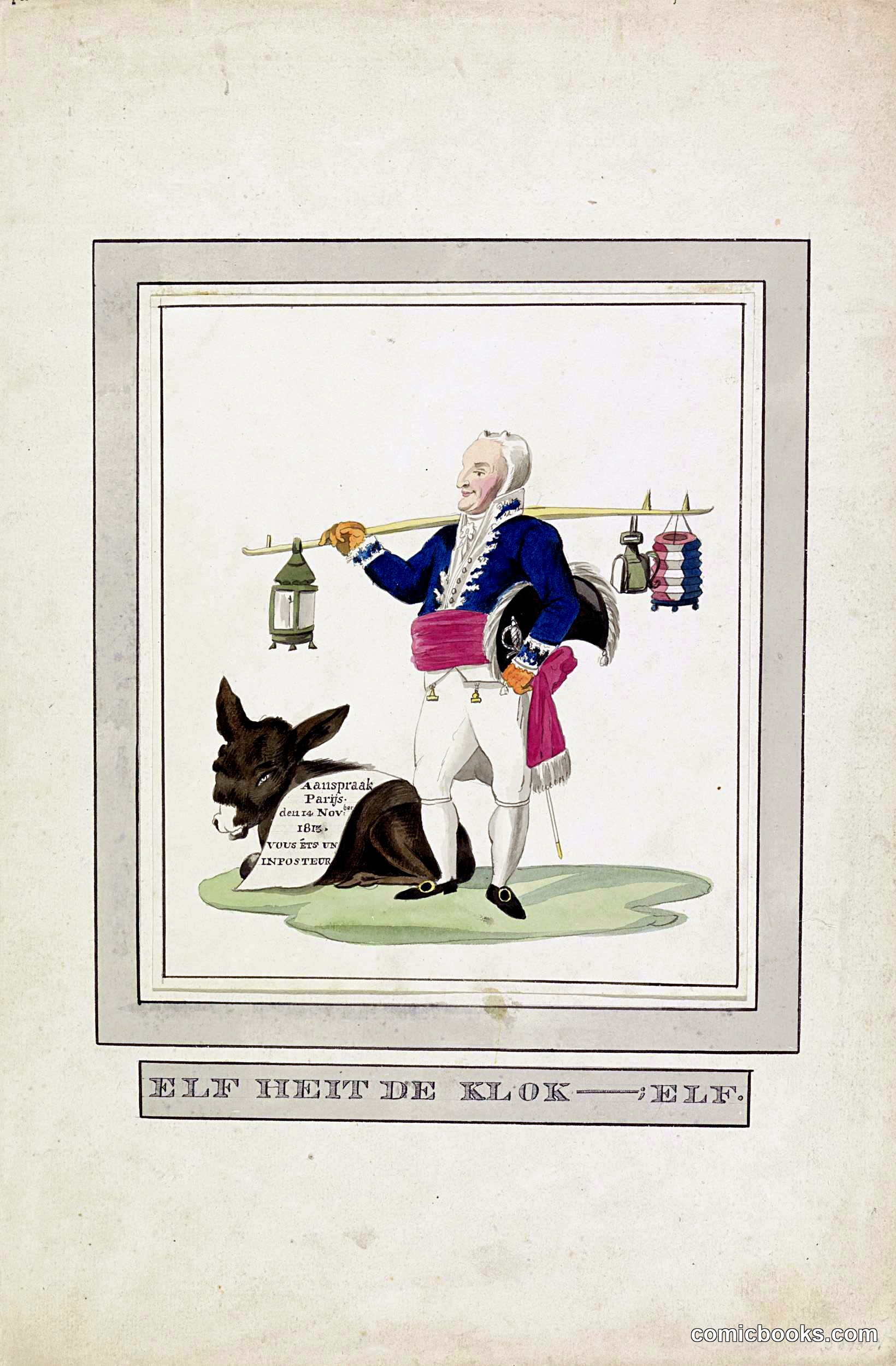 Satirical Print on Talleyrand