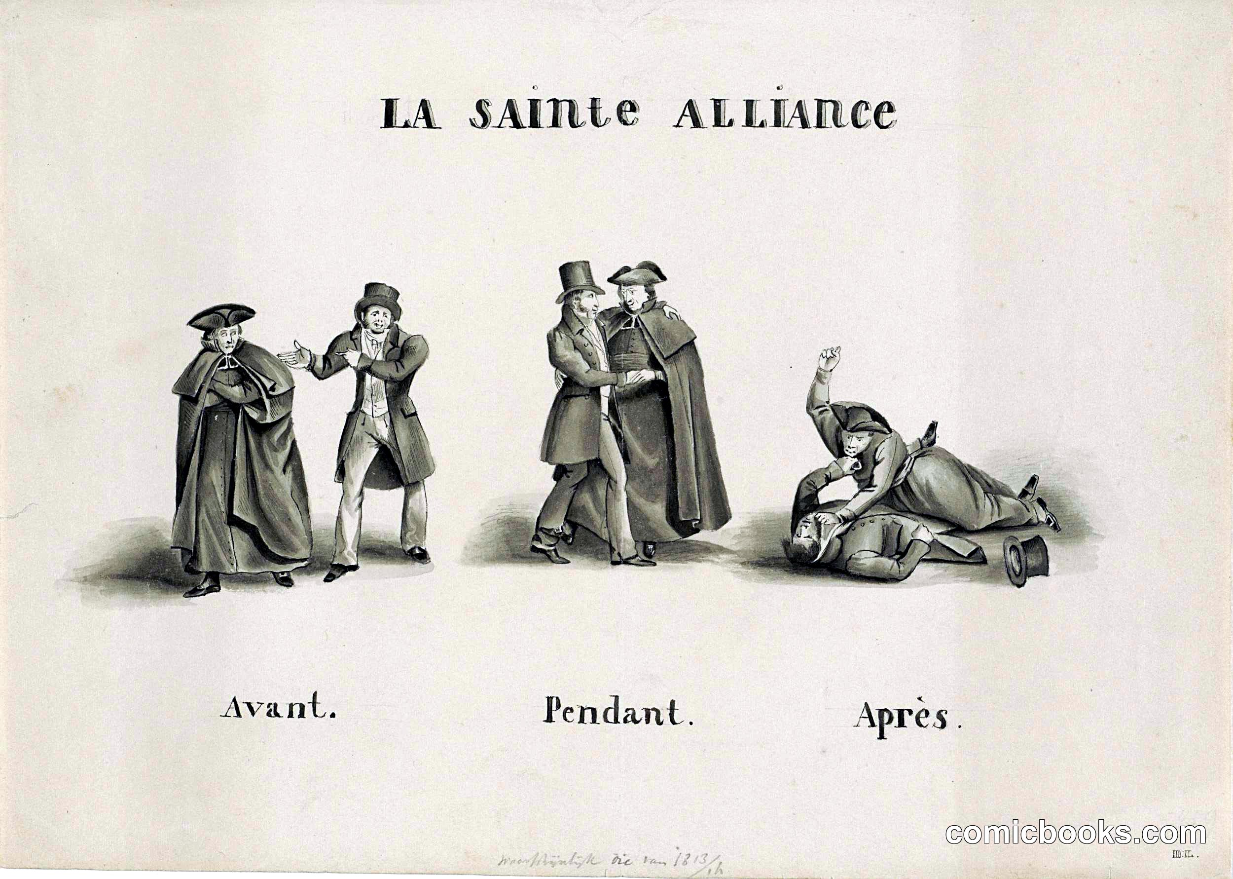 La Sainte Alliance (The Holy Alliance)