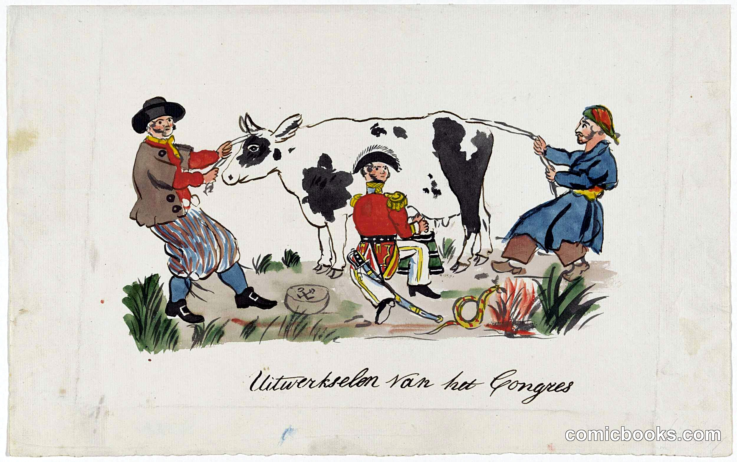 Unterkelseln från het Congres (The Undercurrents from the Congress)