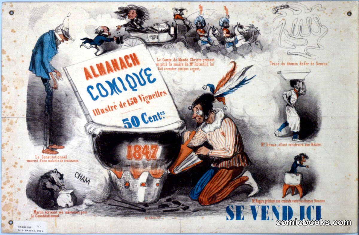 Almanach Comique, 1847