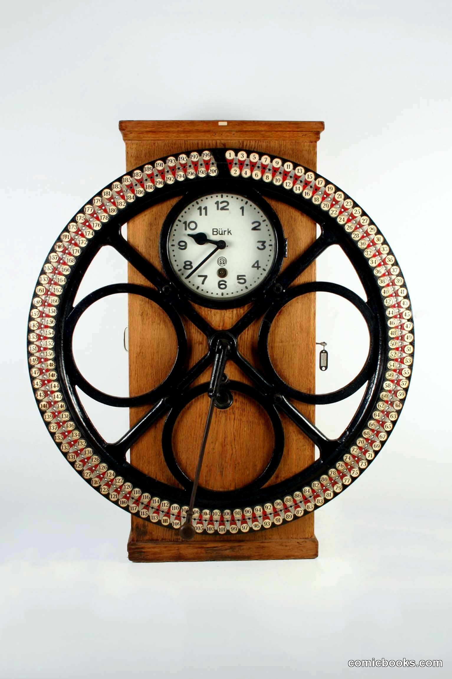 Industrial Time Clock (Stechuhr), Württembergische Uhrenfabrik Bürk