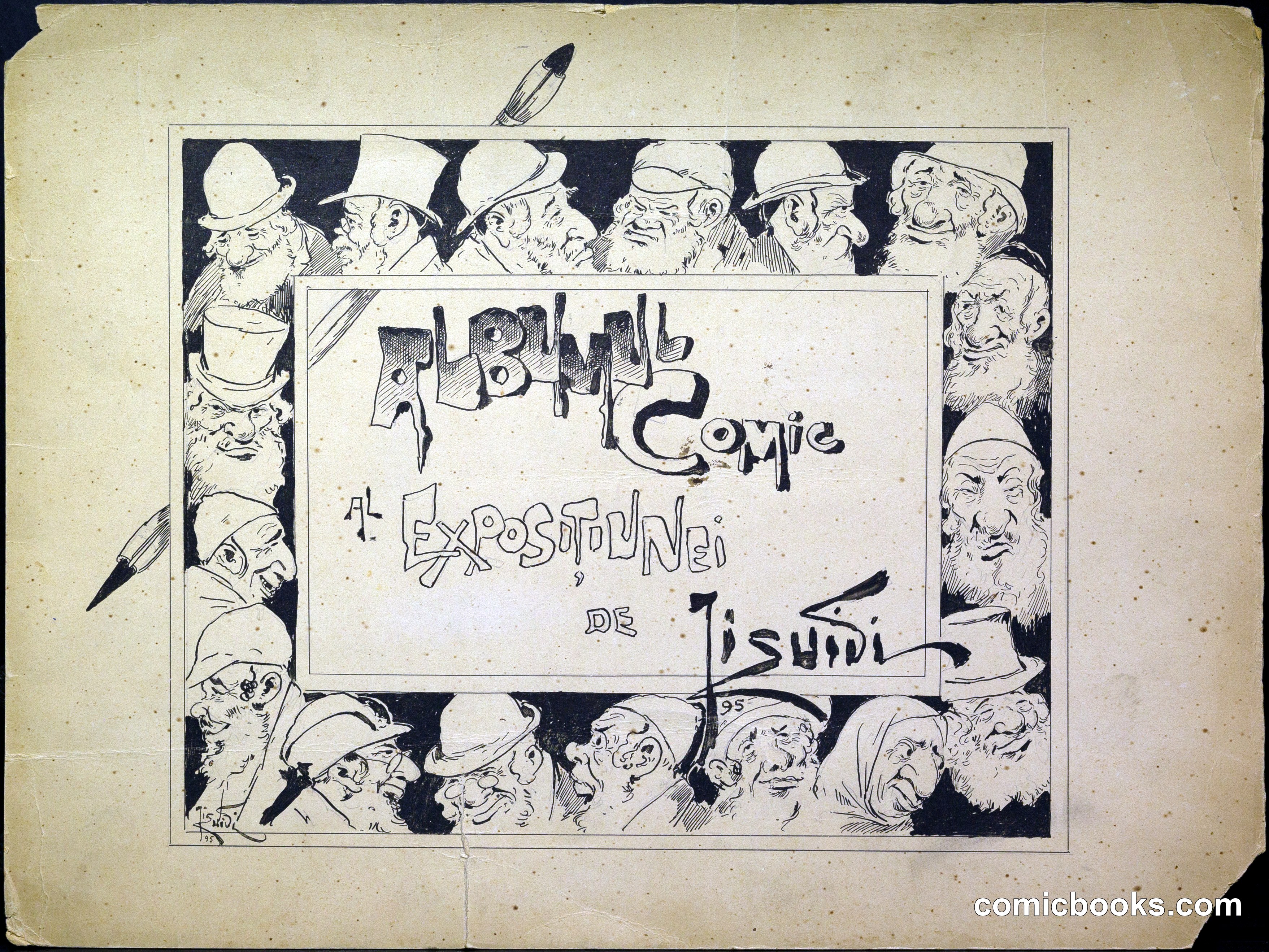 Album Comic à l'Exposition de Jiquidi