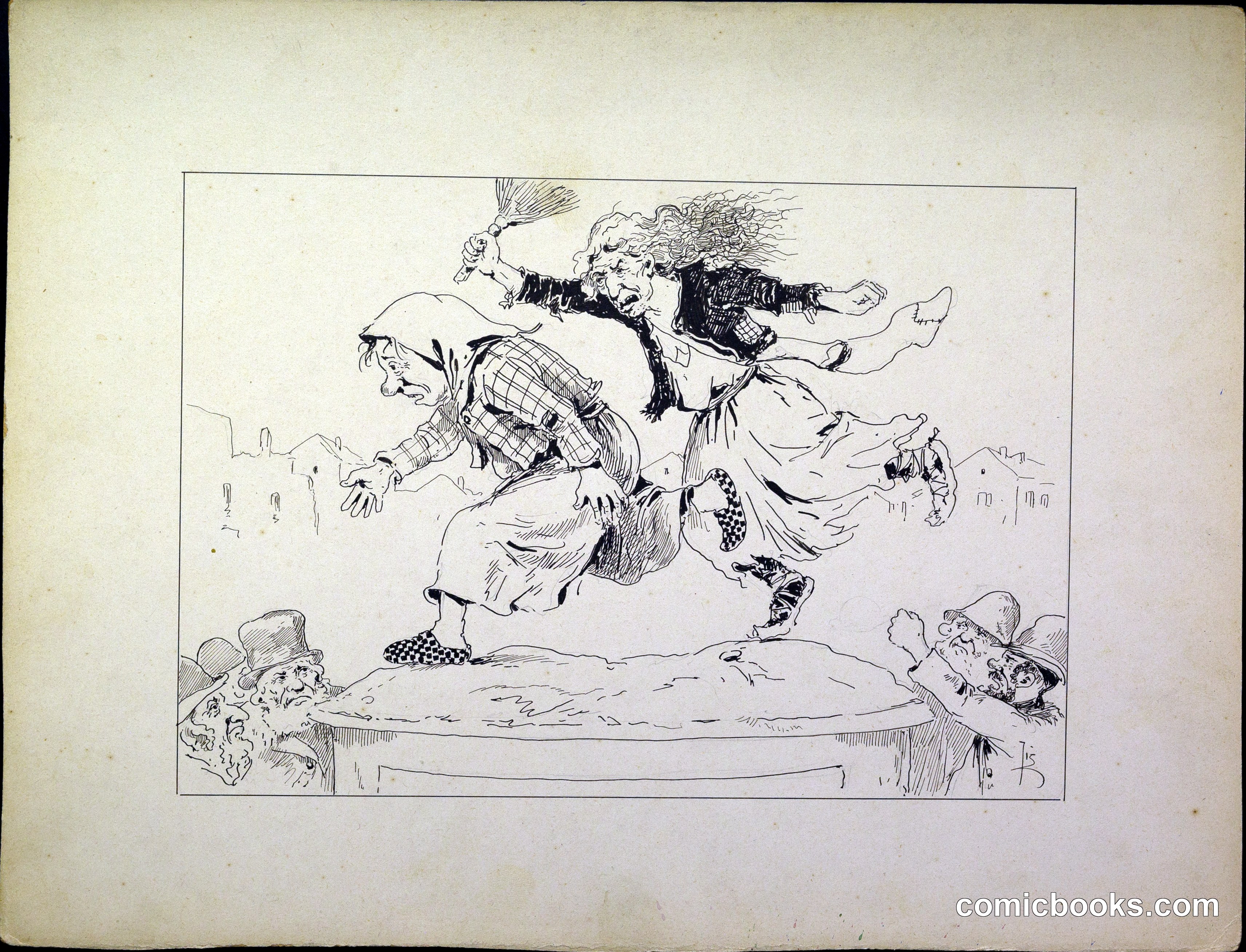 Political Satire: Figures in Flight