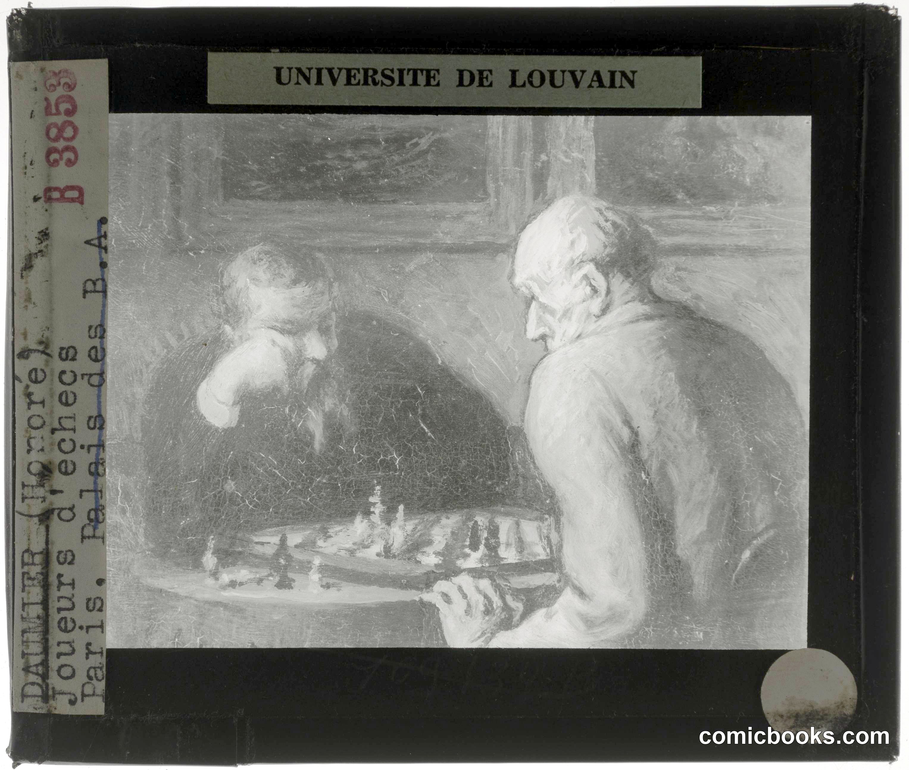 Honoré Daumier, *Les Joueurs d'échecs* (The Chess Players)